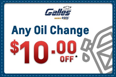 ANY OIL CHANGE $10.00 OFF
