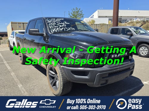 2022 RAM 1500 Classic Warlock Crew Cab 4x4 5'7" Box