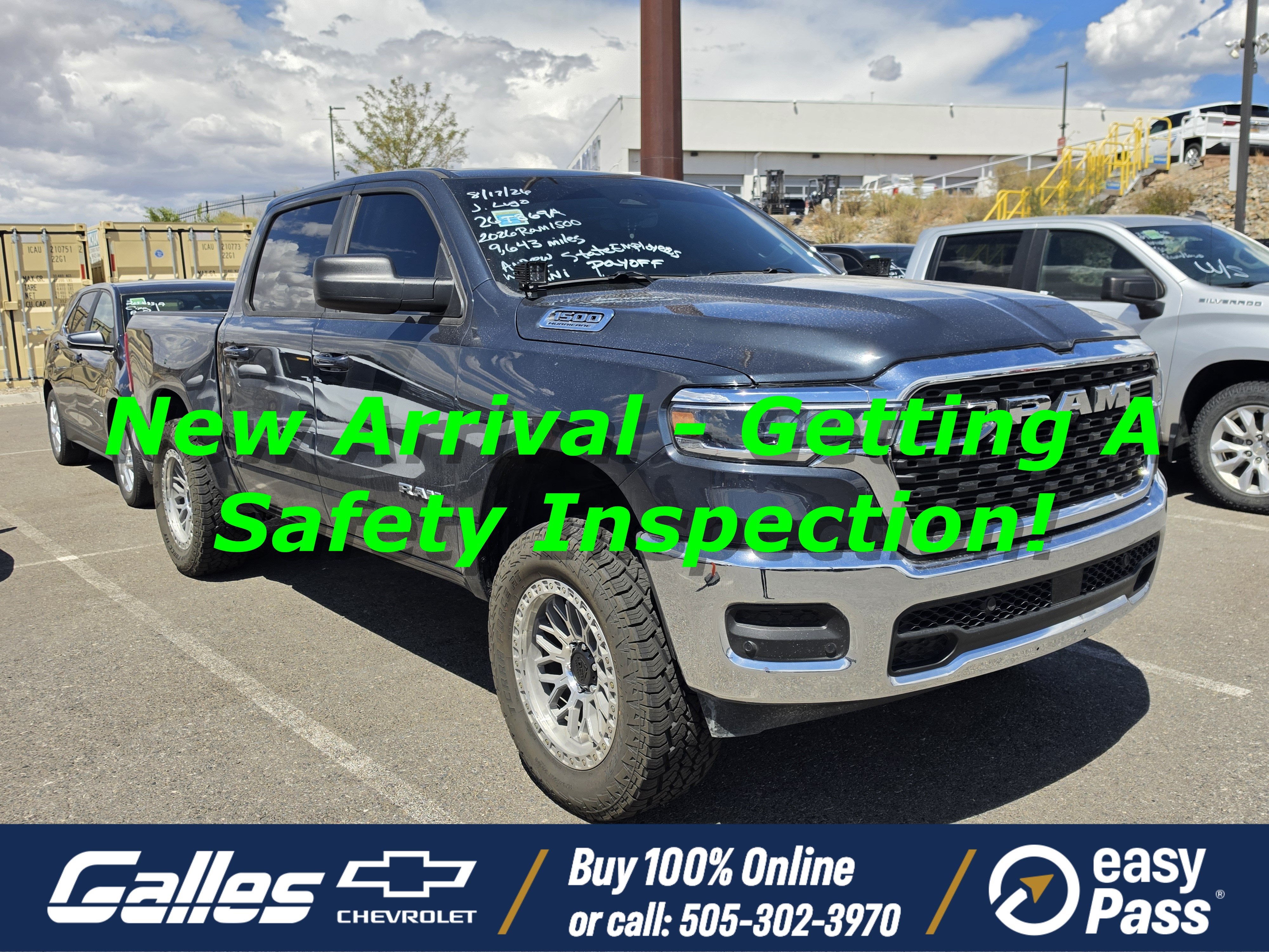 2026 RAM 1500 Tradesman Crew Cab 4x4 5'7" Box
