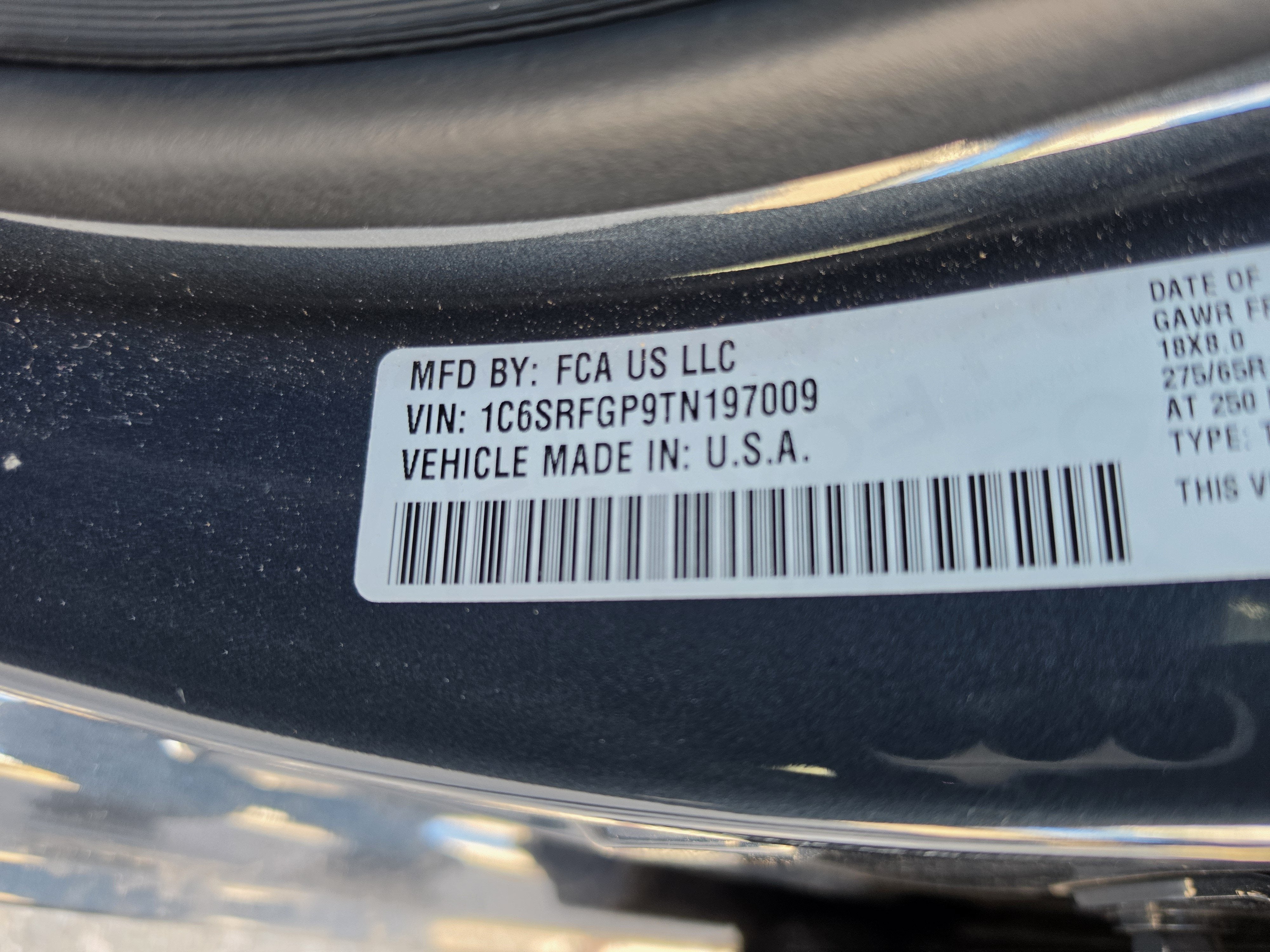 2026 RAM 1500 Tradesman Crew Cab 4x4 5'7" Box
