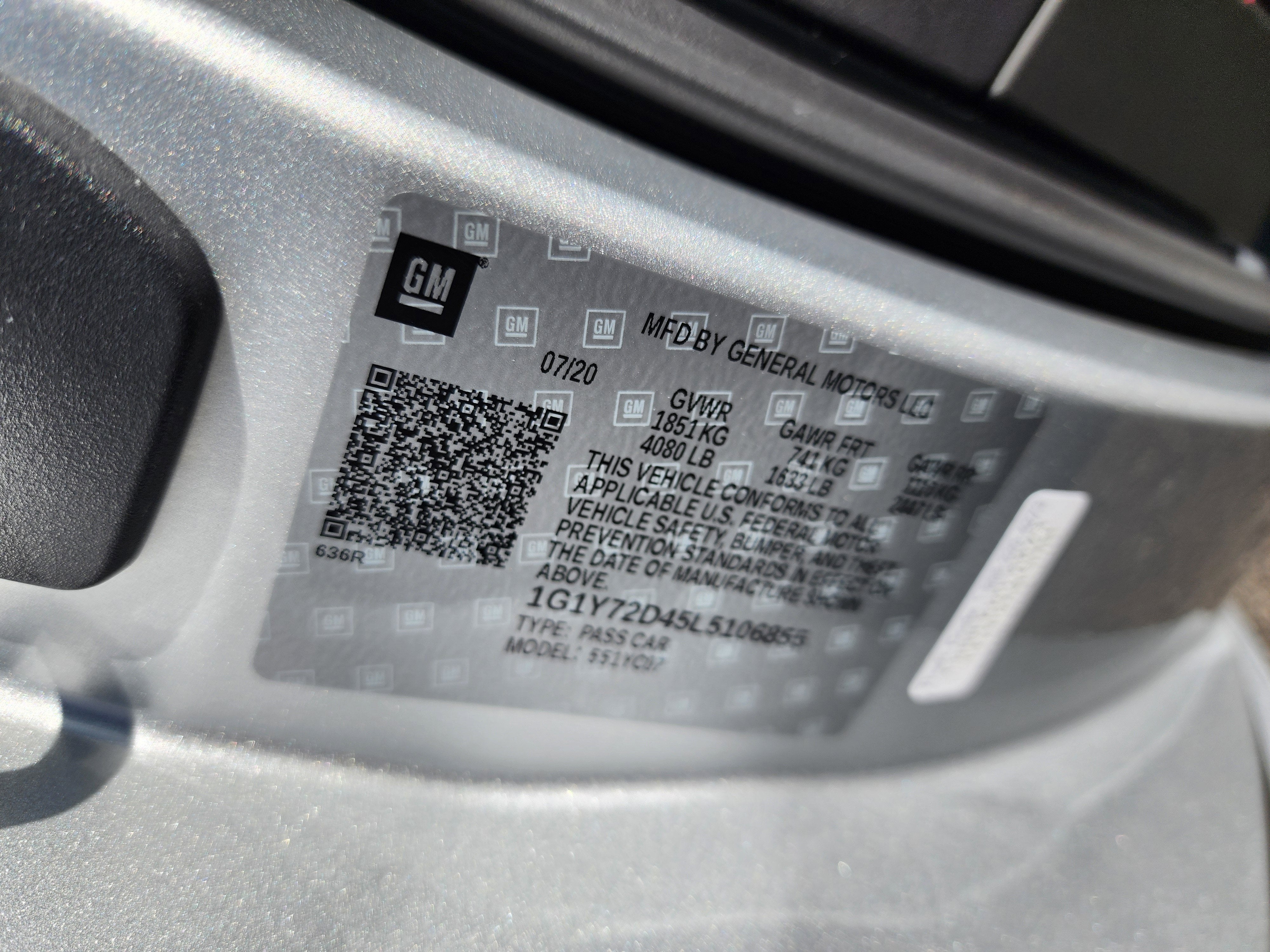 2020 Chevrolet Corvette Stingray 2LT