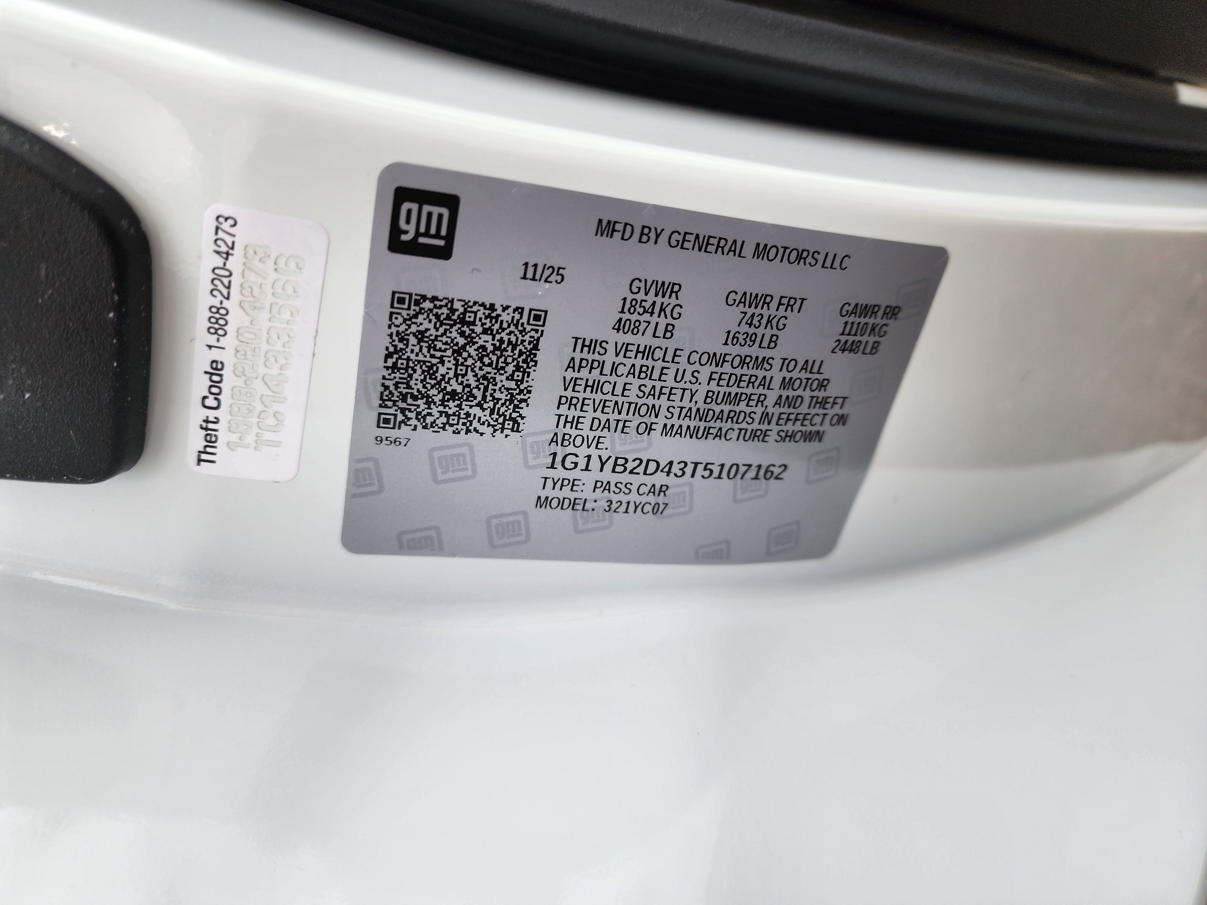 2026 Chevrolet Corvette Stingray 2LT