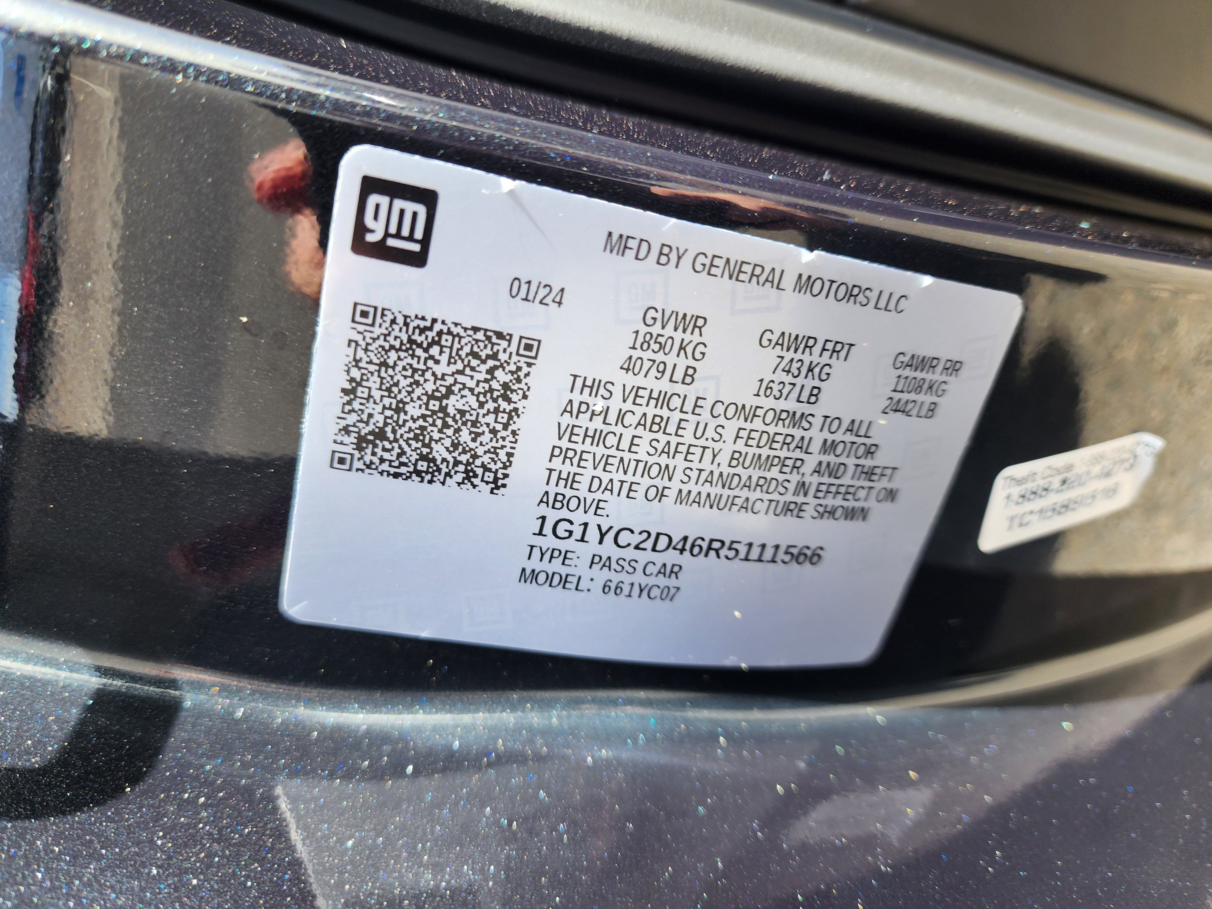 2024 Chevrolet Corvette Stingray 3LT