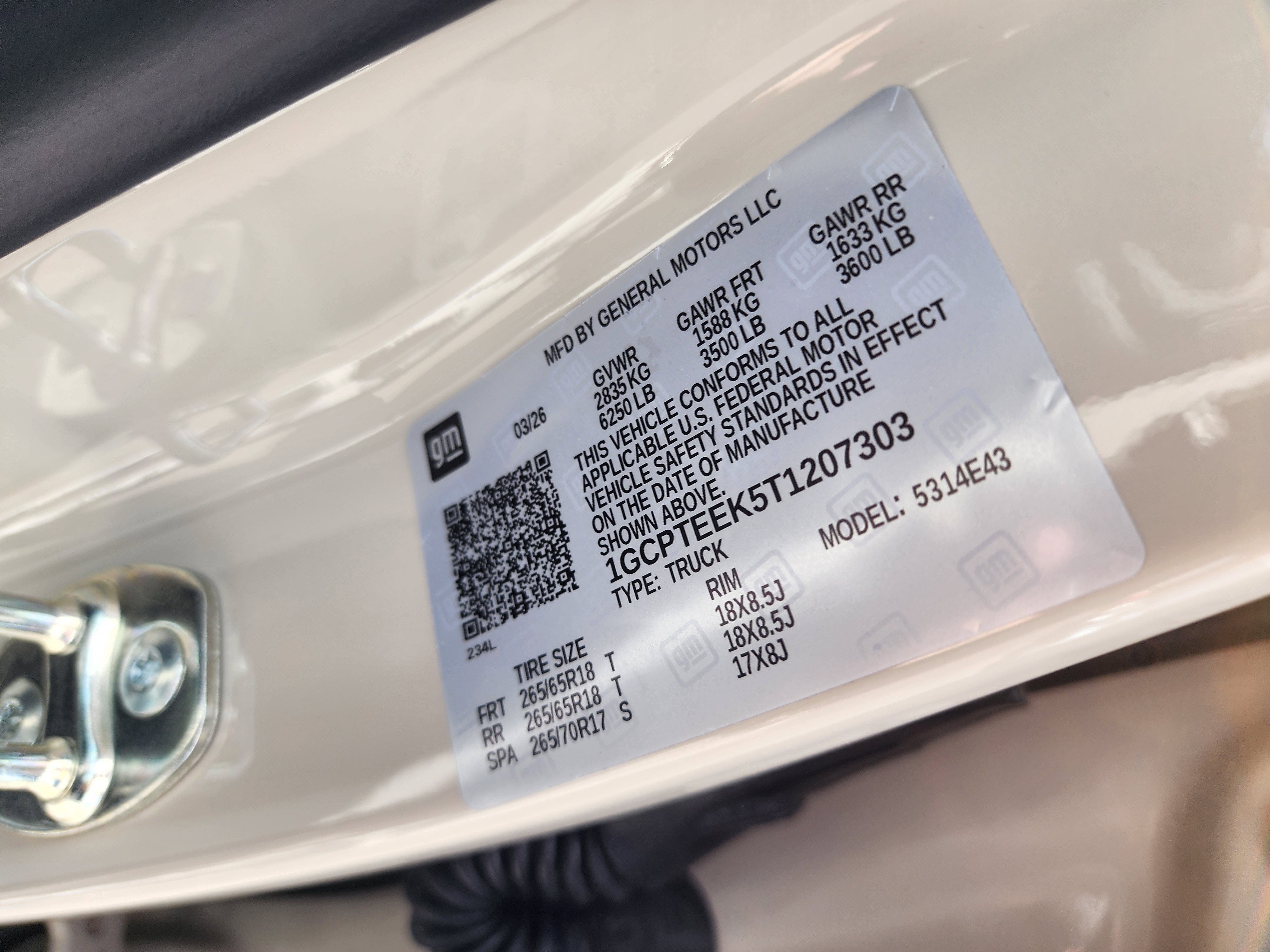 2026 Chevrolet Colorado Trail Boss