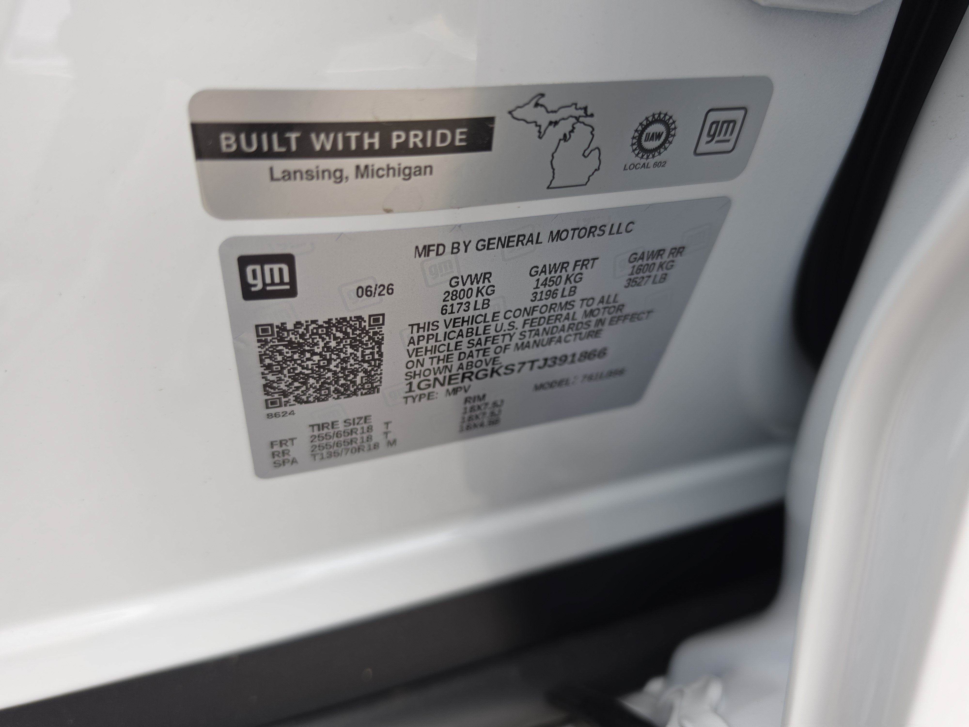 2026 Chevrolet Traverse LT