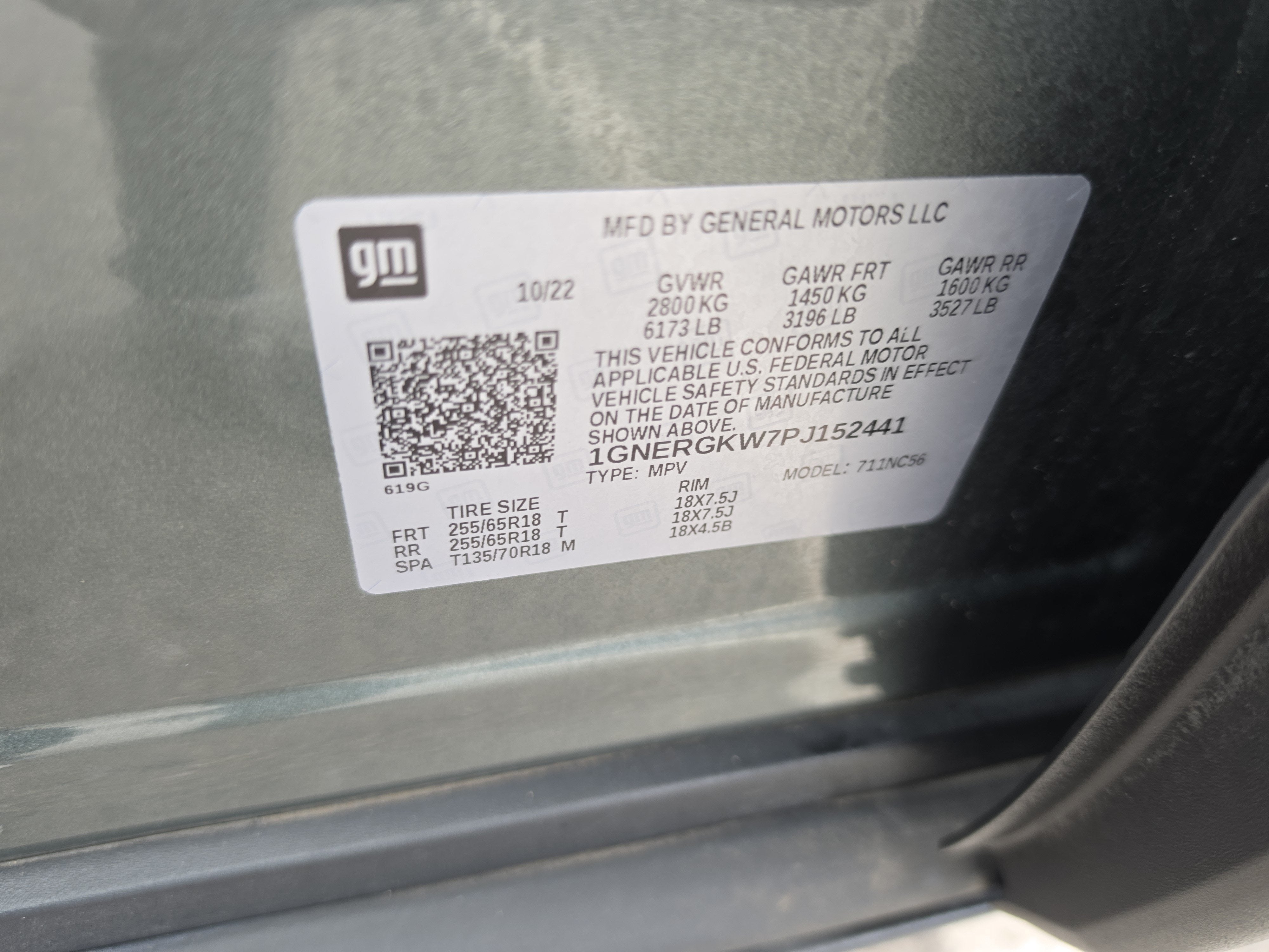2023 Chevrolet Traverse LT Cloth