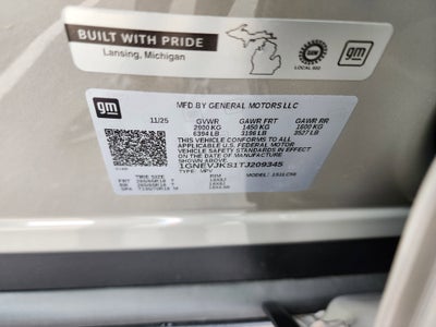 2026 Chevrolet Traverse Z71