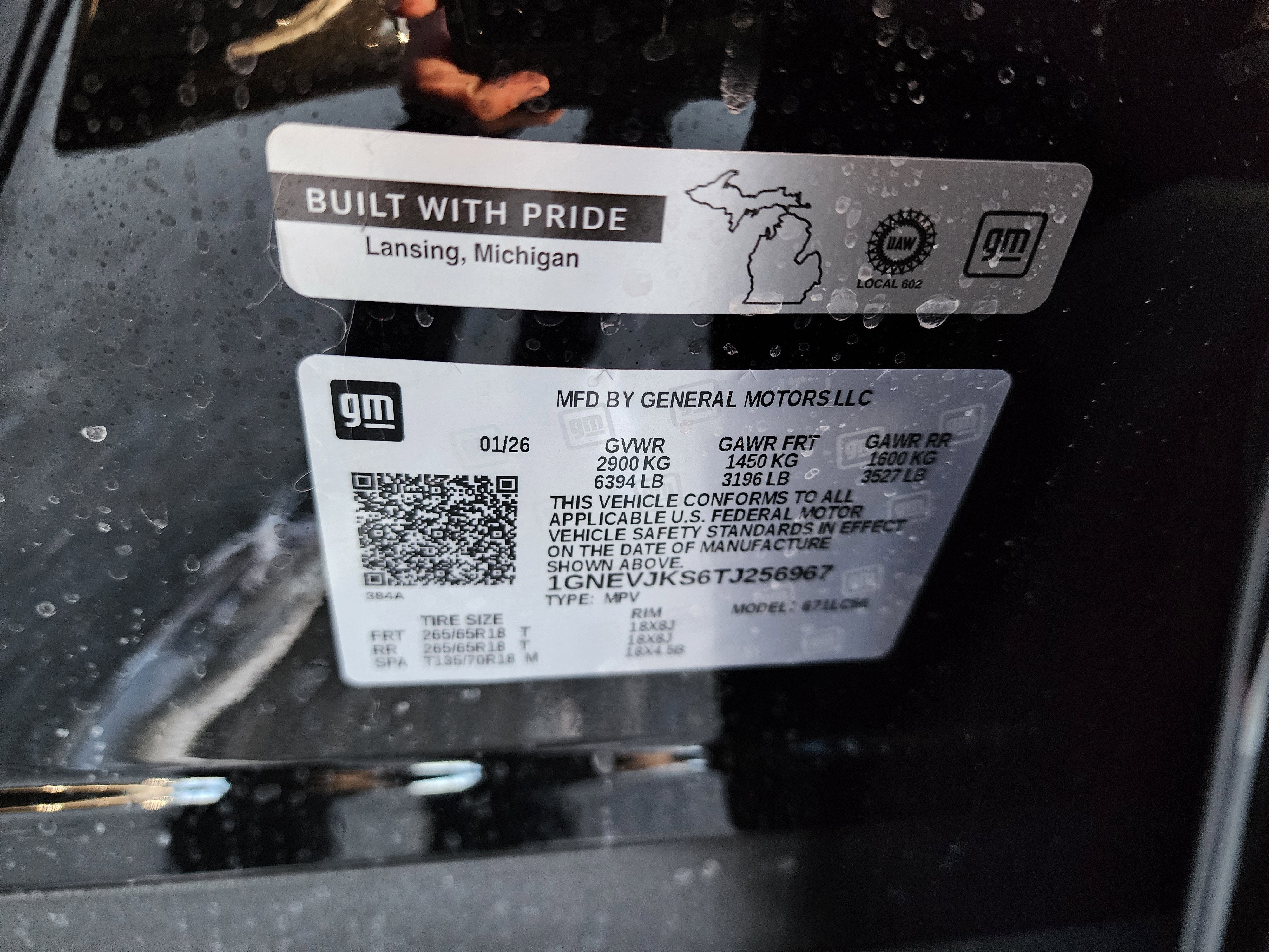 2026 Chevrolet Traverse Z71