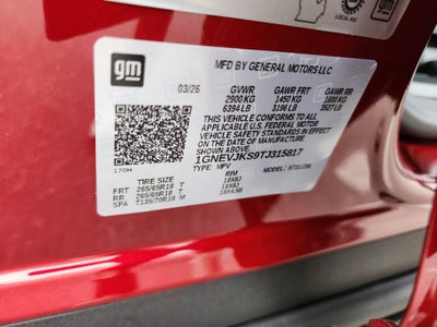 2026 Chevrolet Traverse Z71