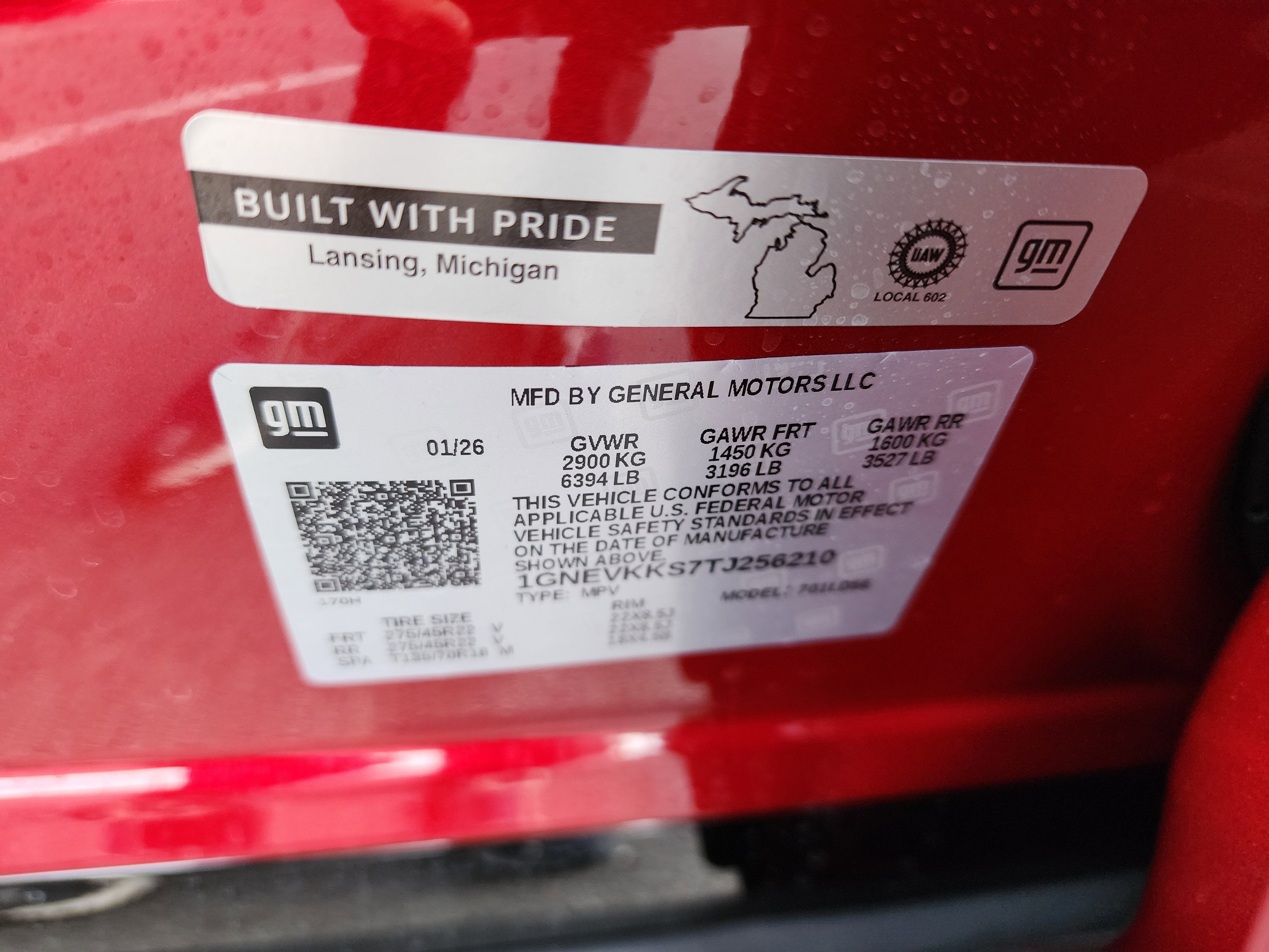 2026 Chevrolet Traverse High Country