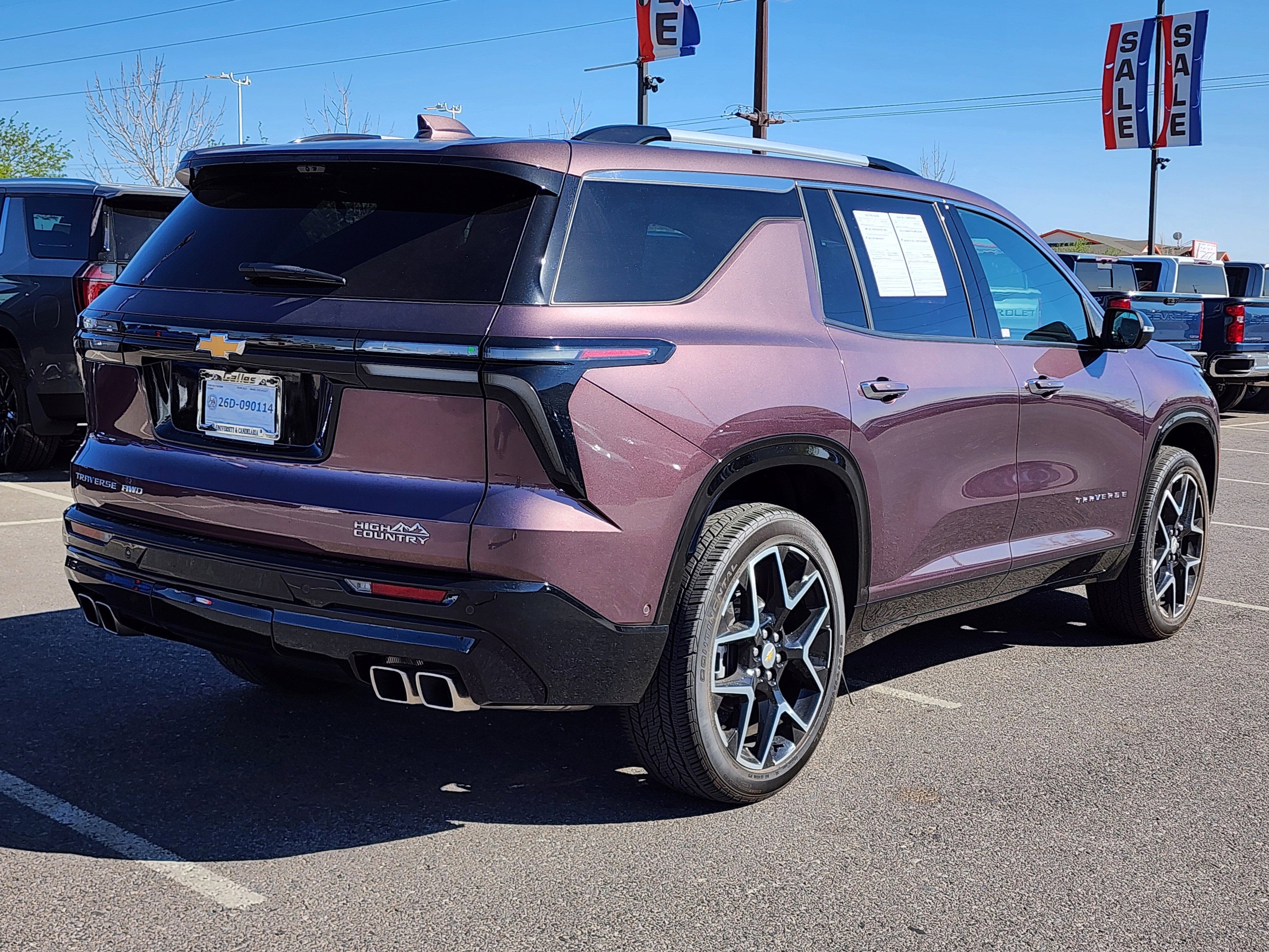 2025 Chevrolet Traverse High Country