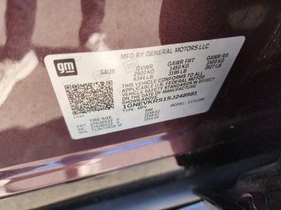 2025 Chevrolet Traverse High Country