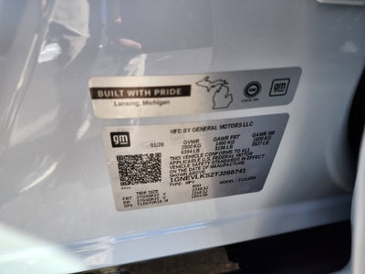 2026 Chevrolet Traverse RS