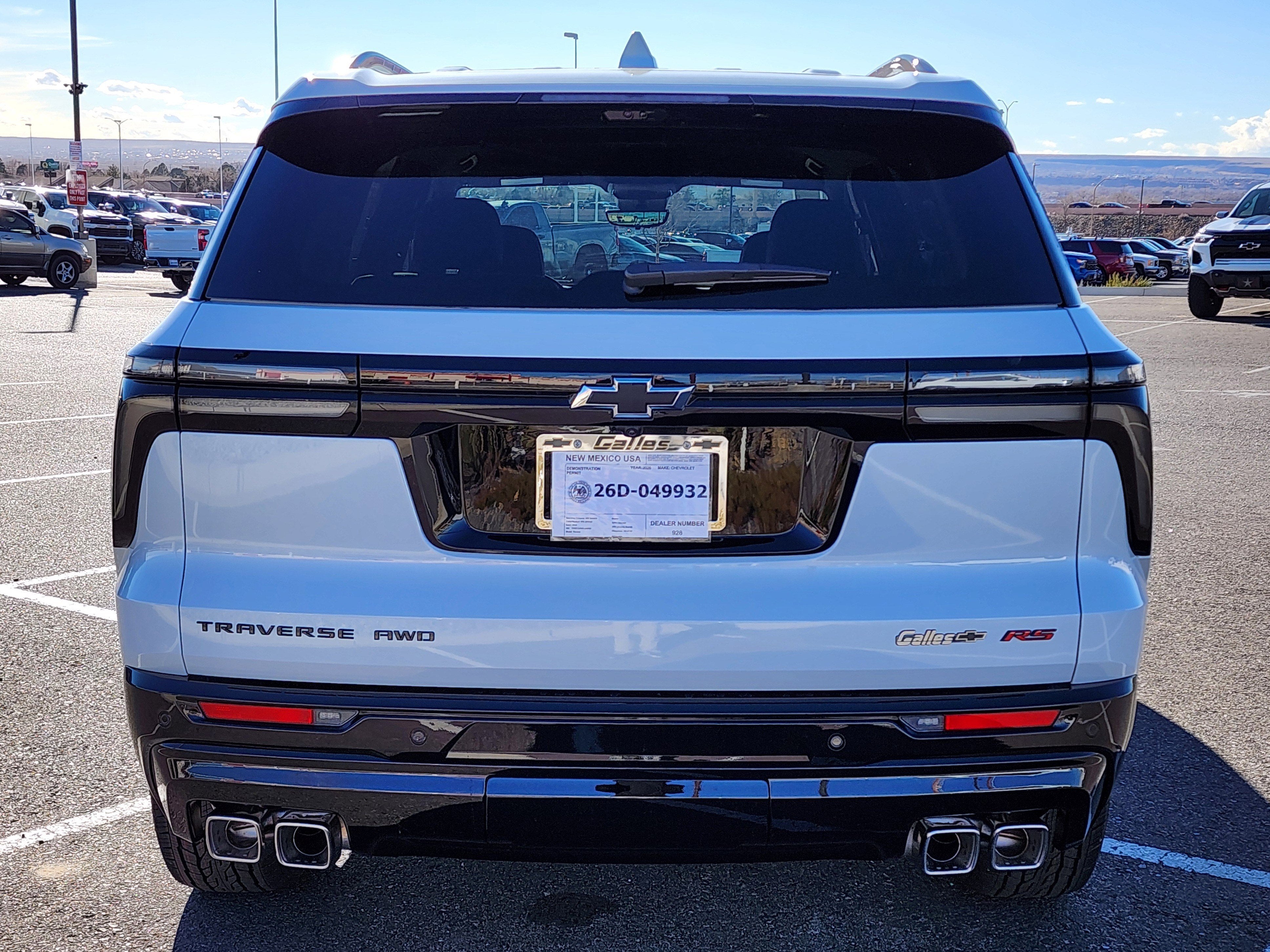 2026 Chevrolet Traverse RS