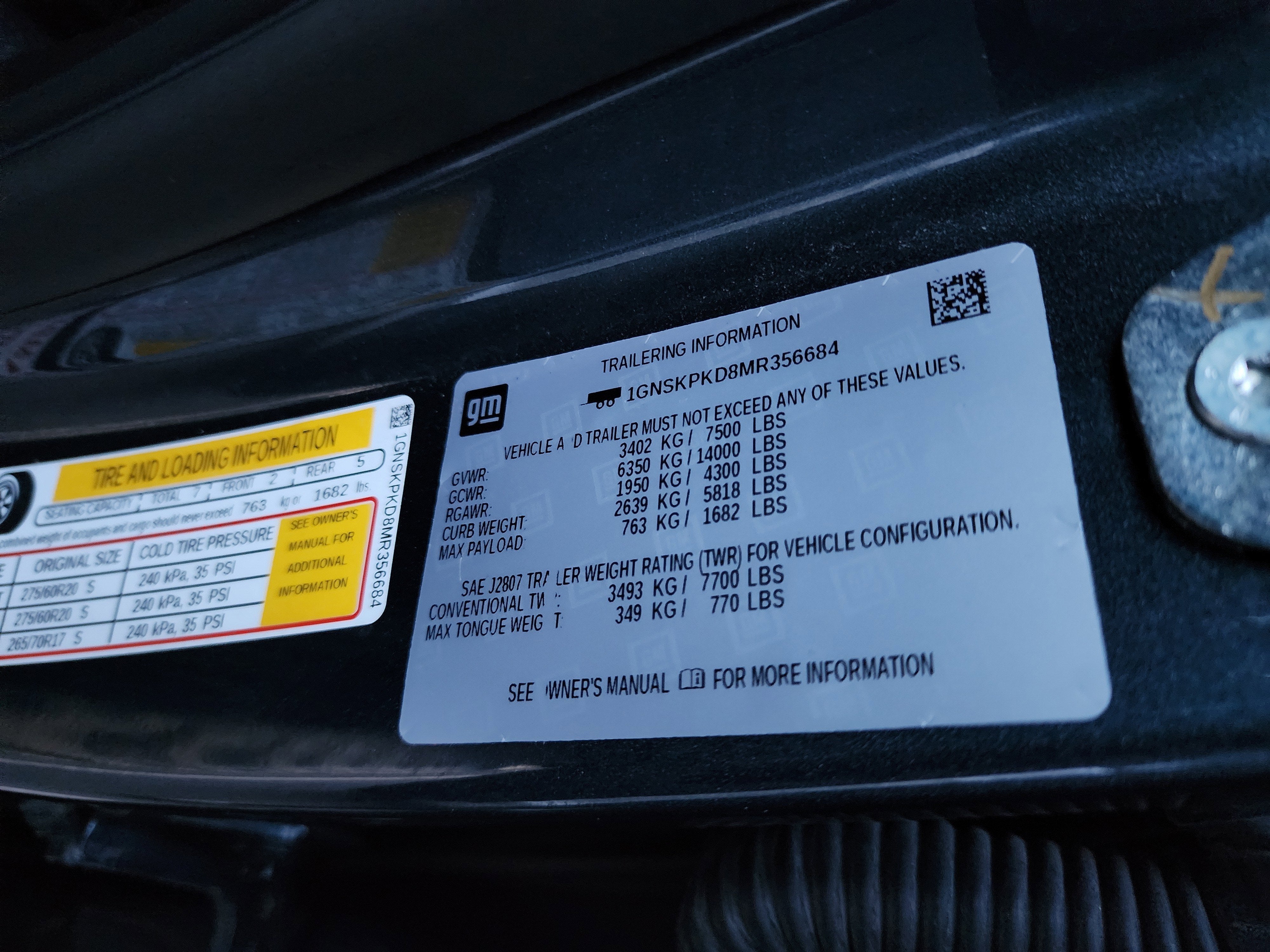 2021 Chevrolet Tahoe Z71