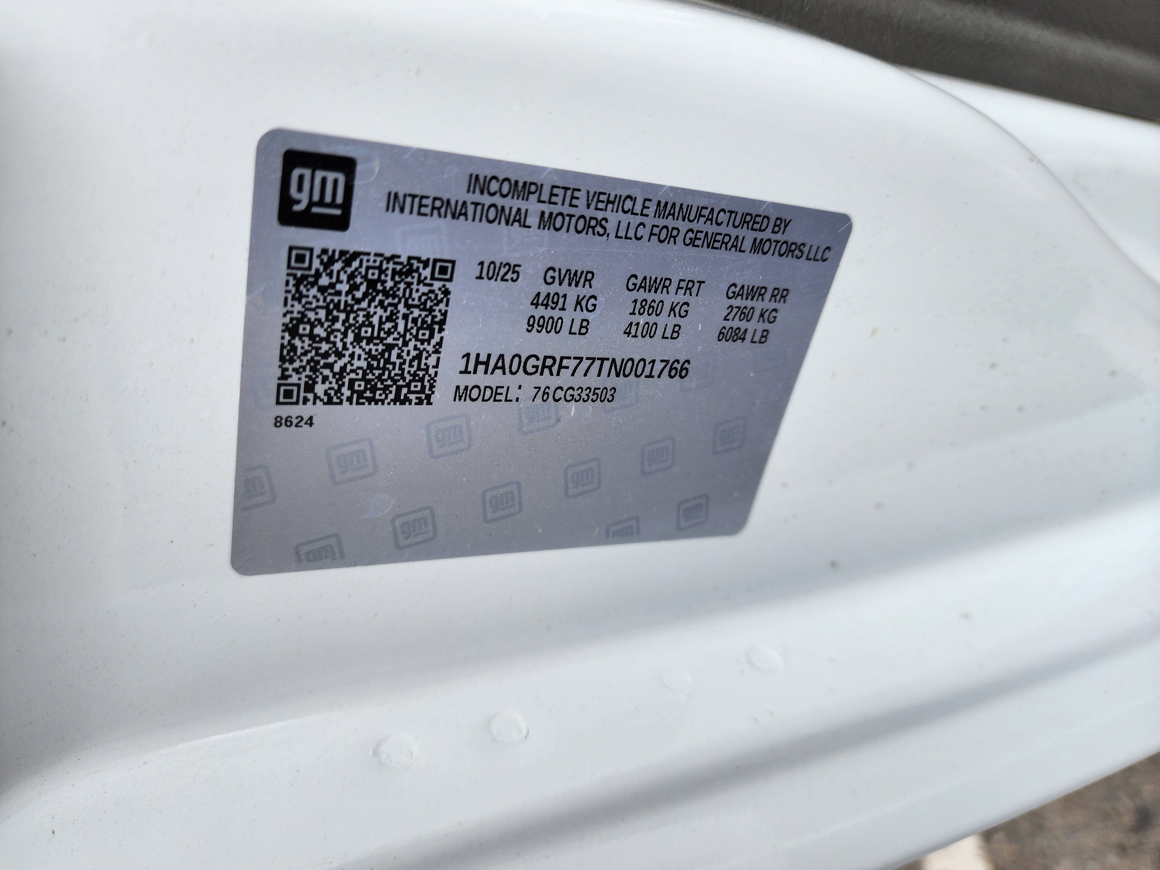 2026 Chevrolet Express Cutaway 3500 1WT