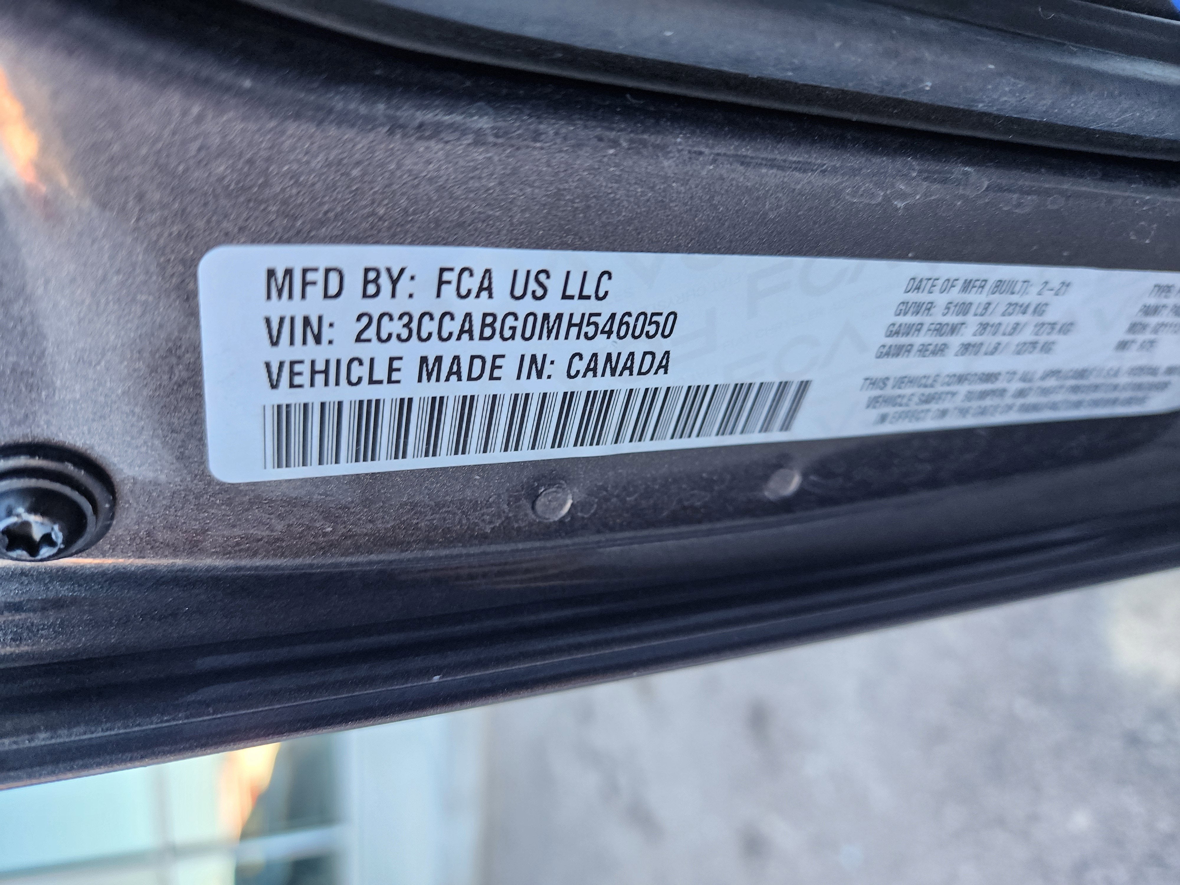 2021 Chrysler 300 300S