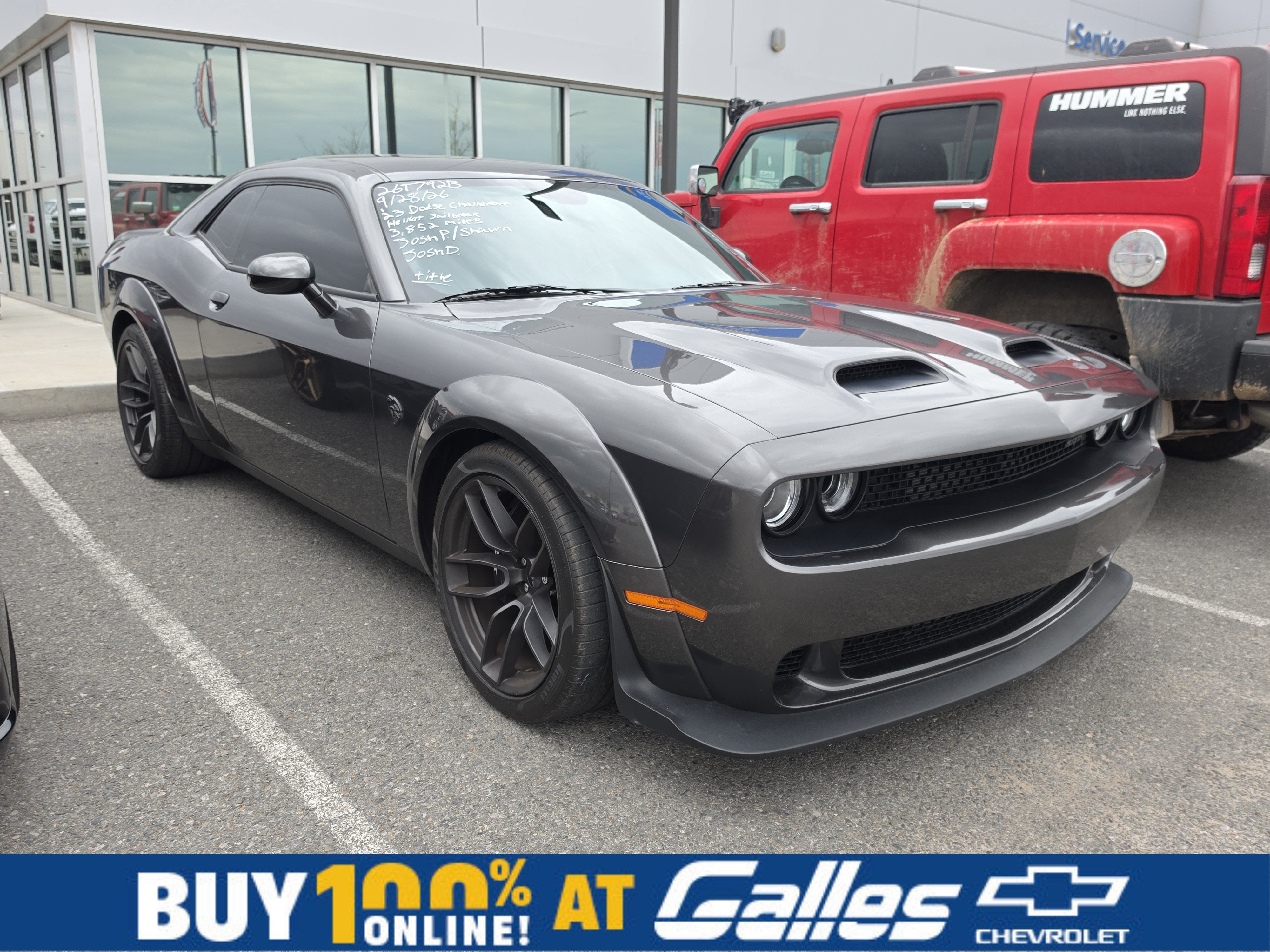 2023 Dodge Challenger SRT Hellcat Redeye Widebody Jailbreak