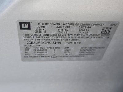 2017 GMC Terrain SLE