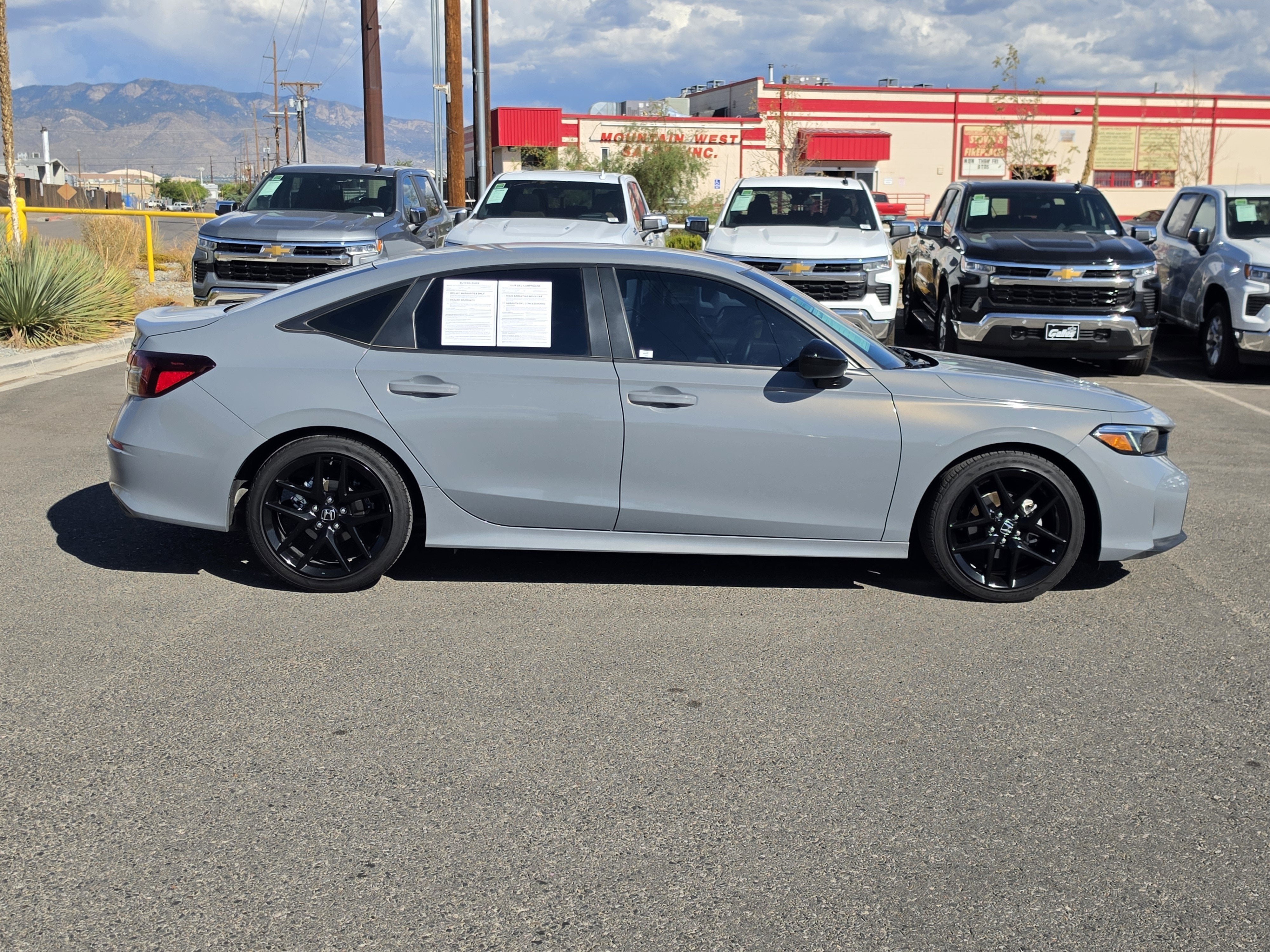 2026 Honda Civic Sedan Sport