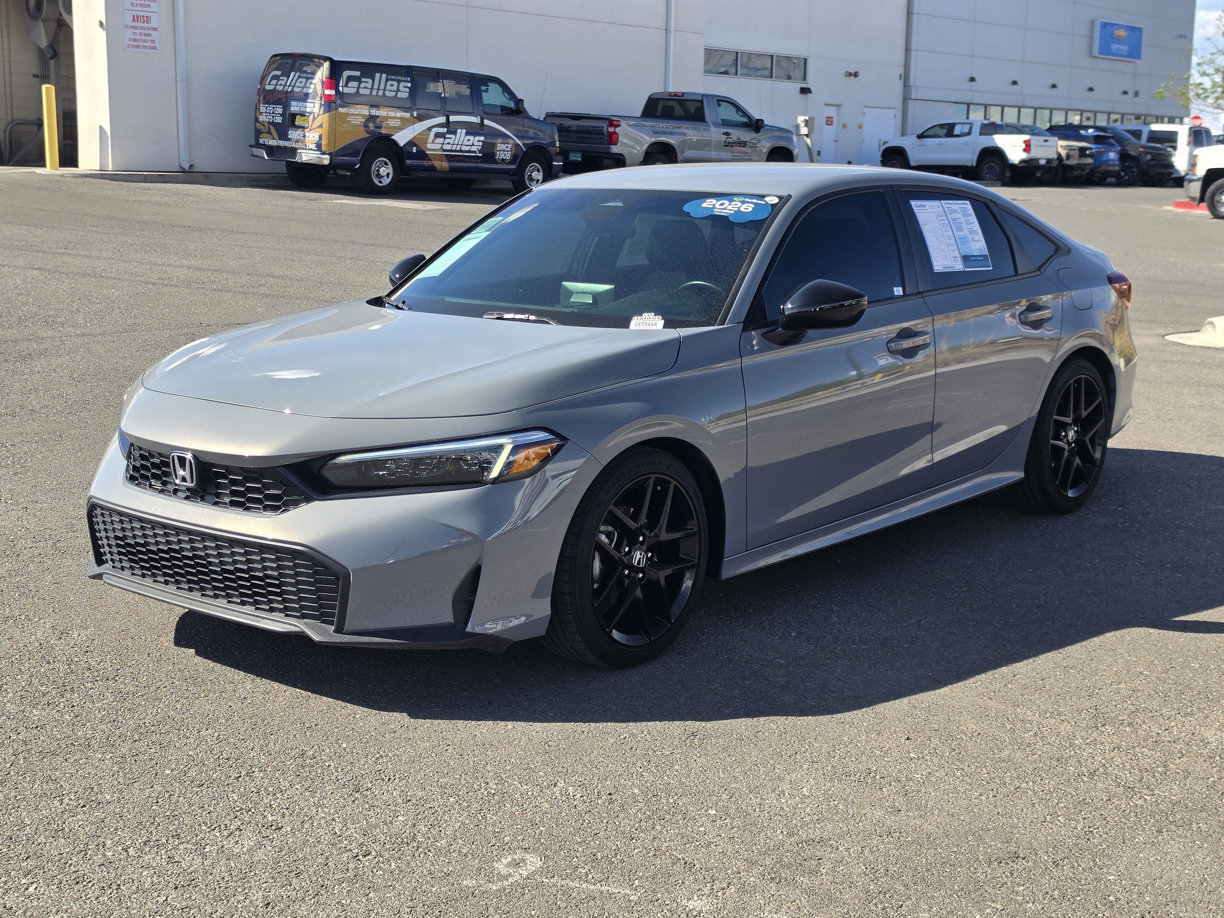 2026 Honda Civic Sedan Sport