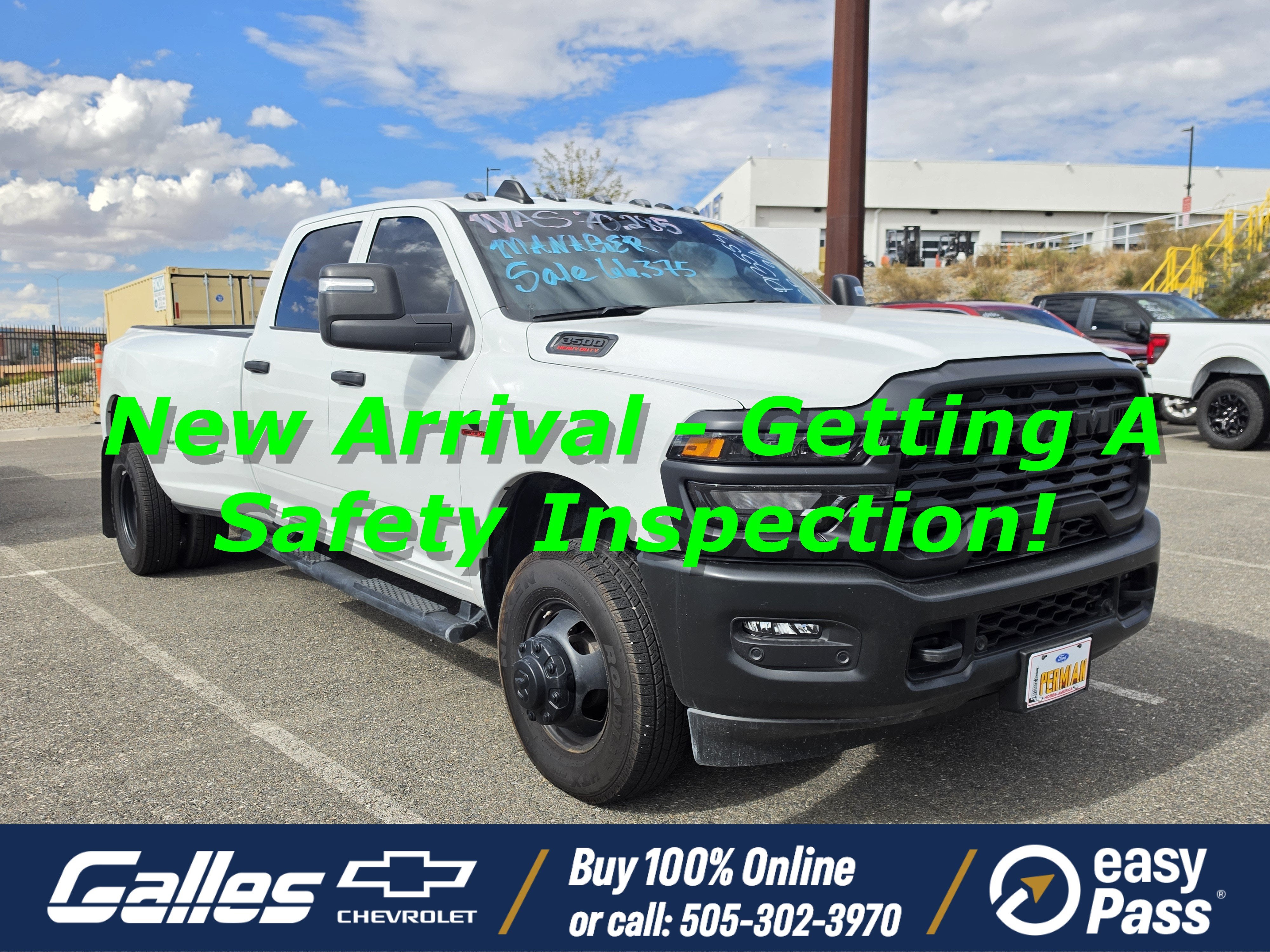 2026 RAM 3500 Tradesman Crew Cab 4x4 8' Box