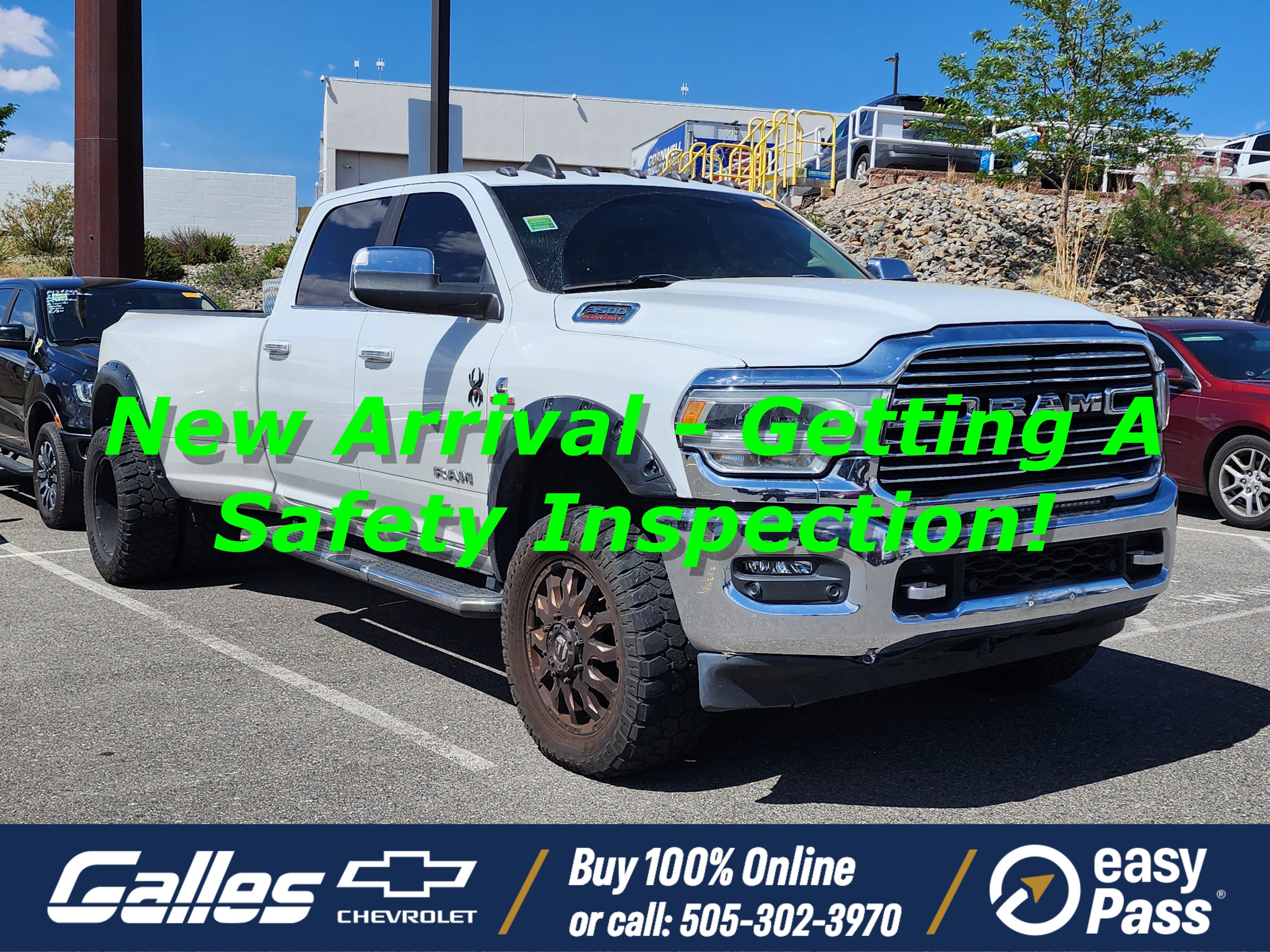2021 RAM 3500 Laramie Crew Cab 4x4 8' Box