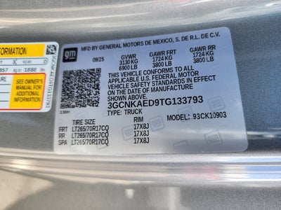 2026 Chevrolet Silverado 1500 WT