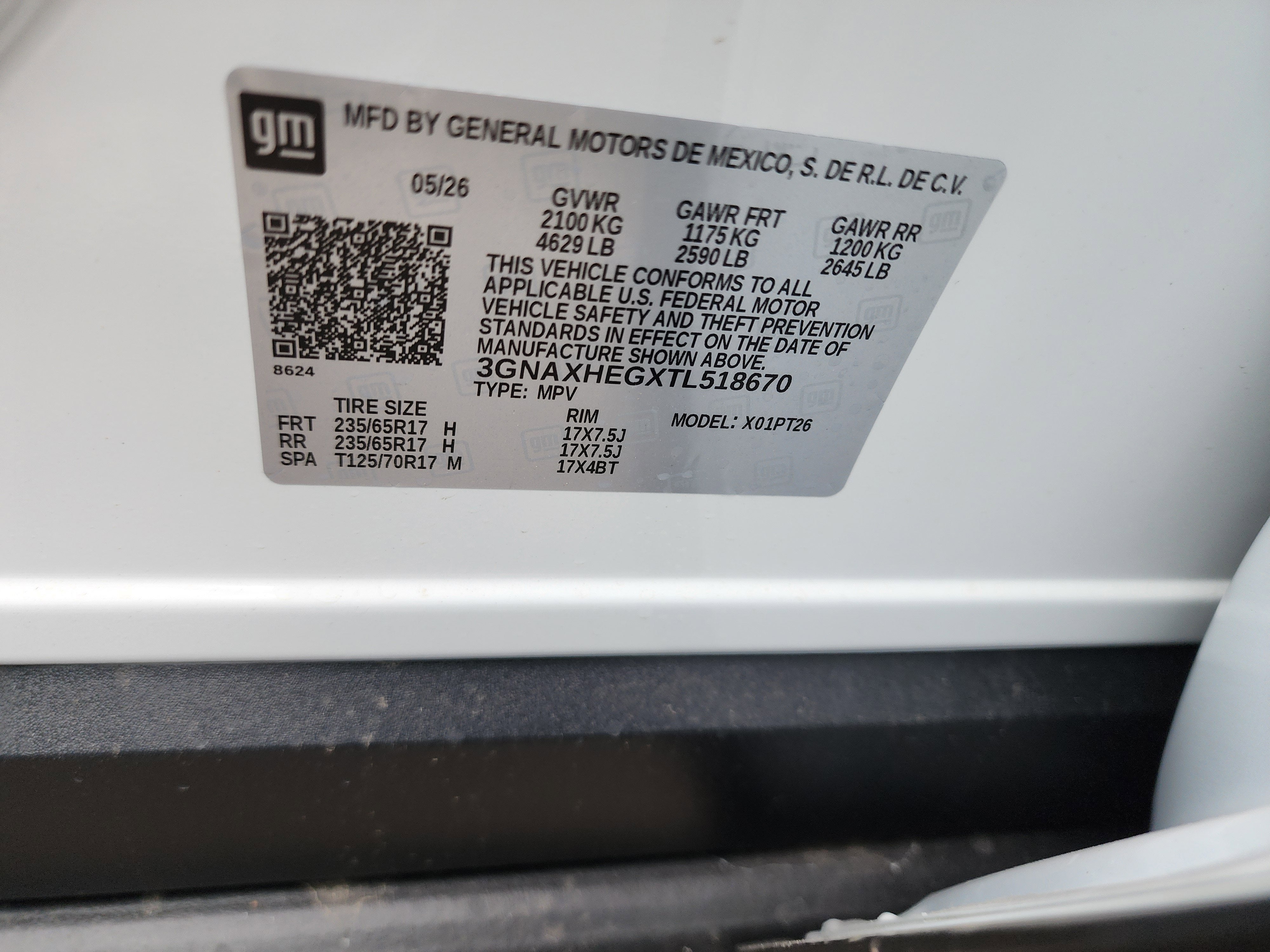 2026 Chevrolet Equinox LT