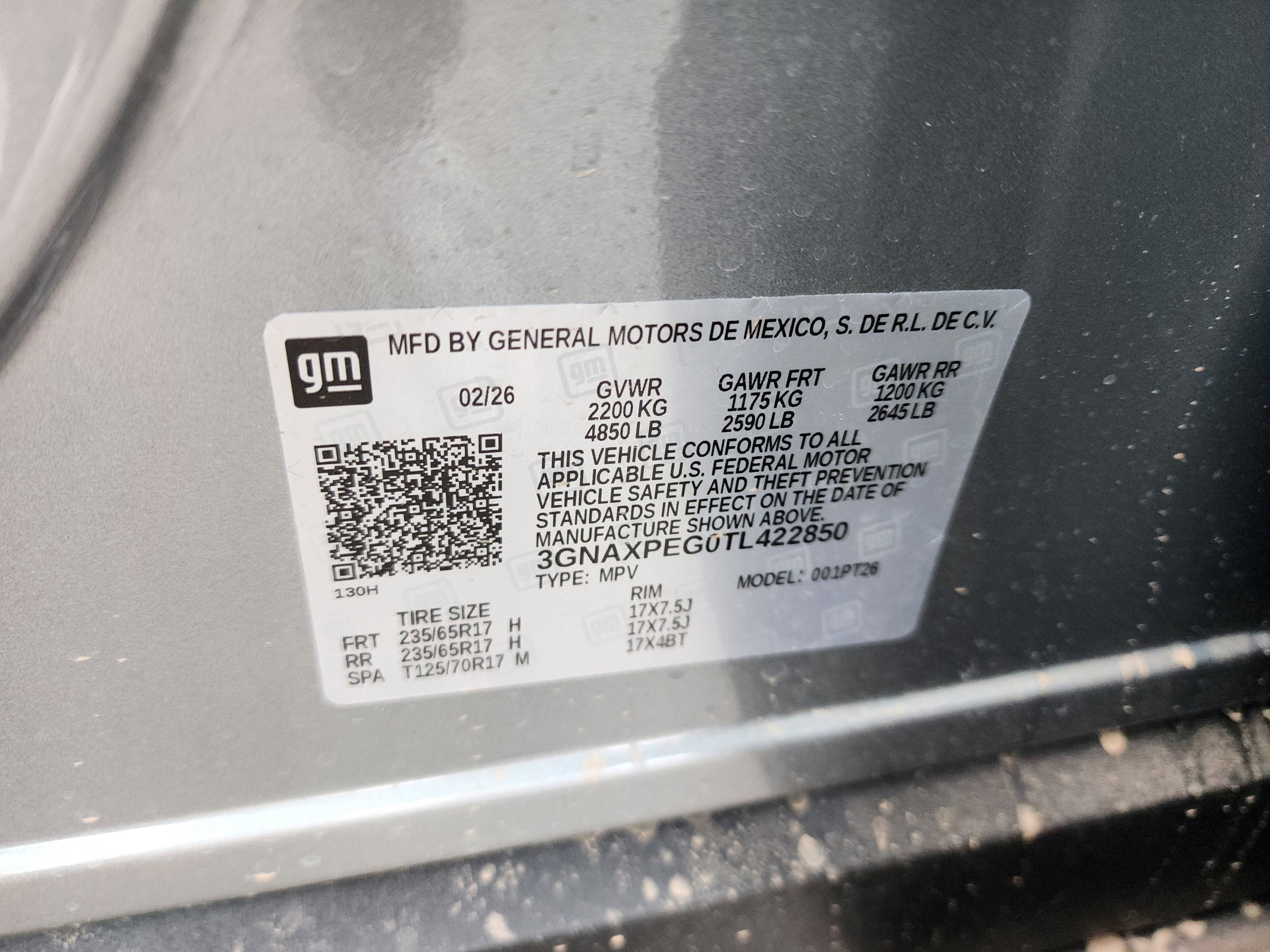 2026 Chevrolet Equinox LT