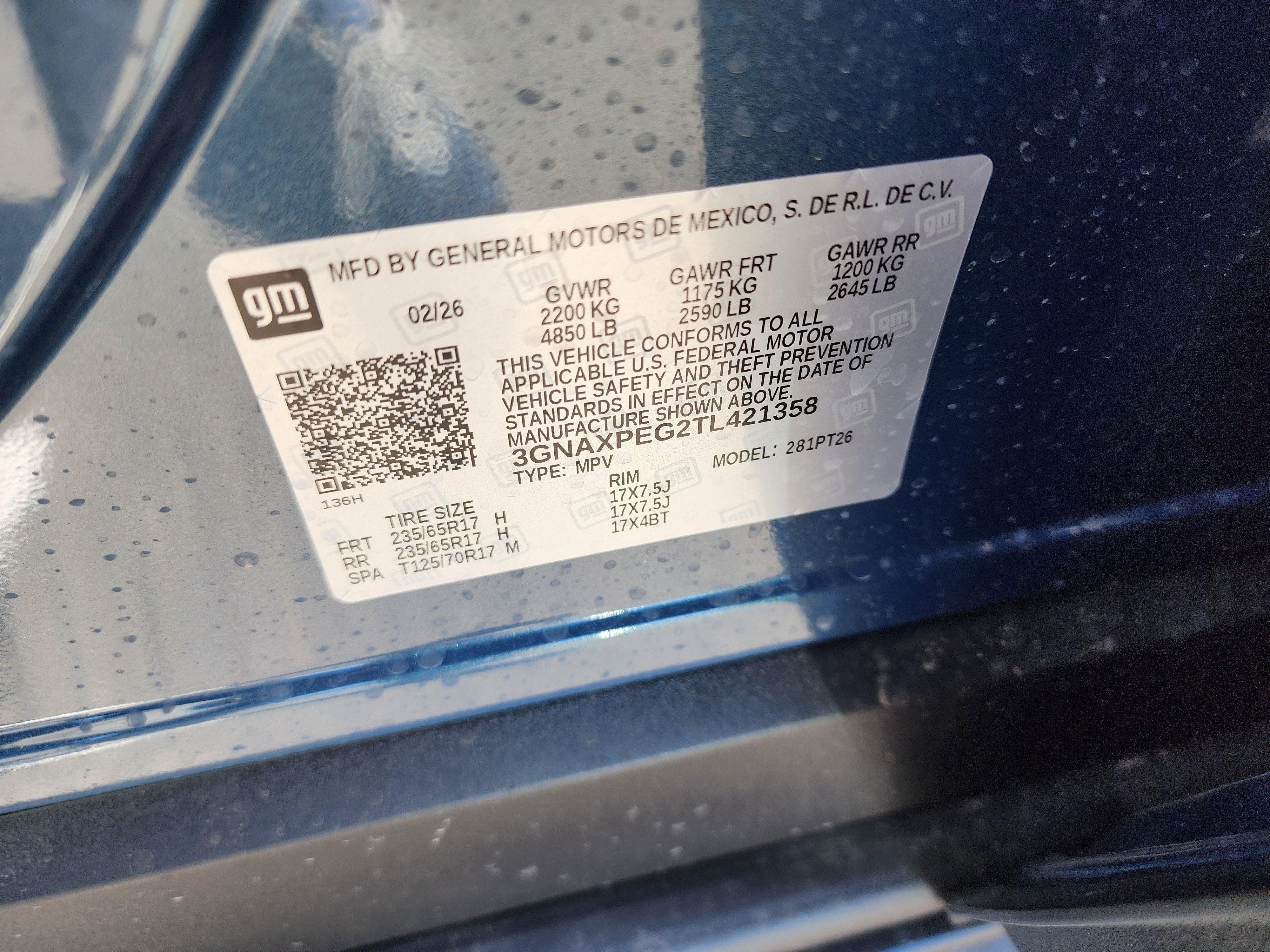 2026 Chevrolet Equinox LT