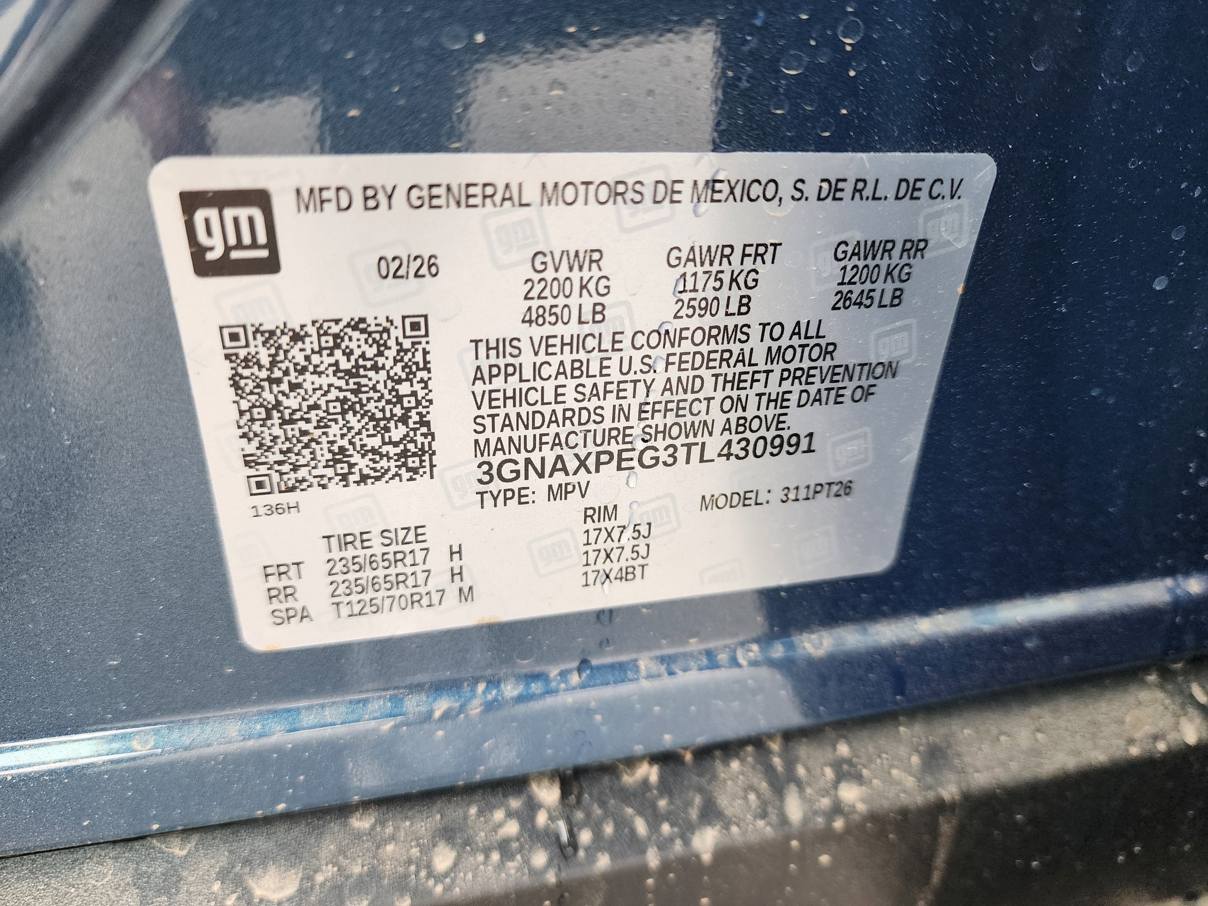 2026 Chevrolet Equinox LT