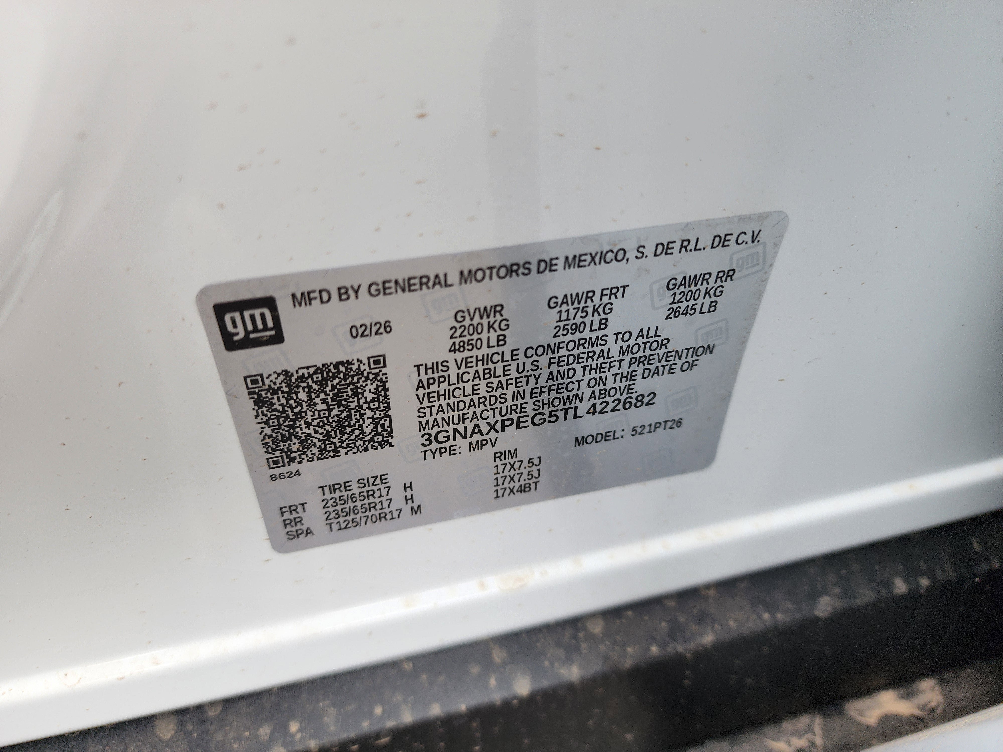 2026 Chevrolet Equinox LT