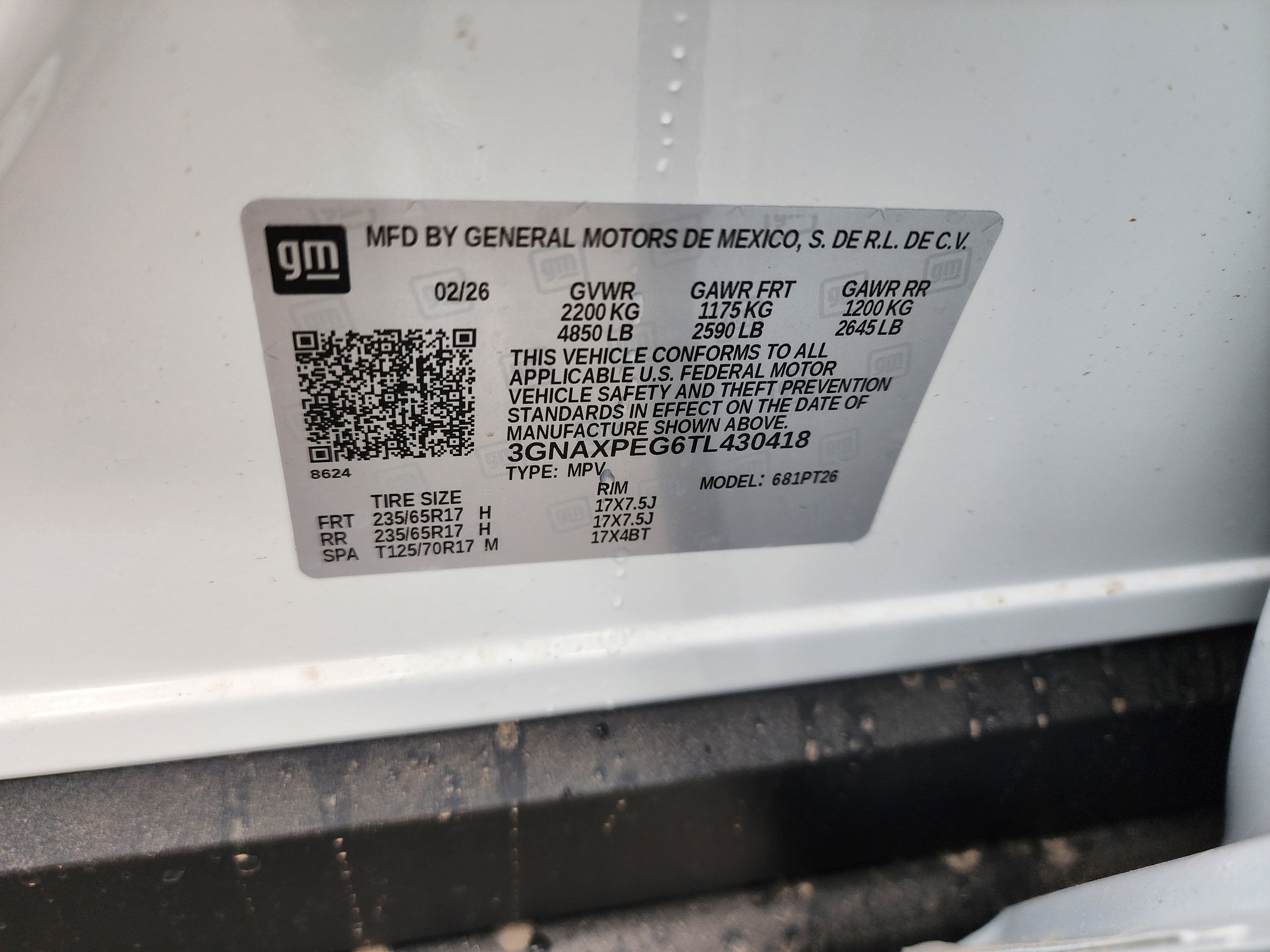 2026 Chevrolet Equinox LT