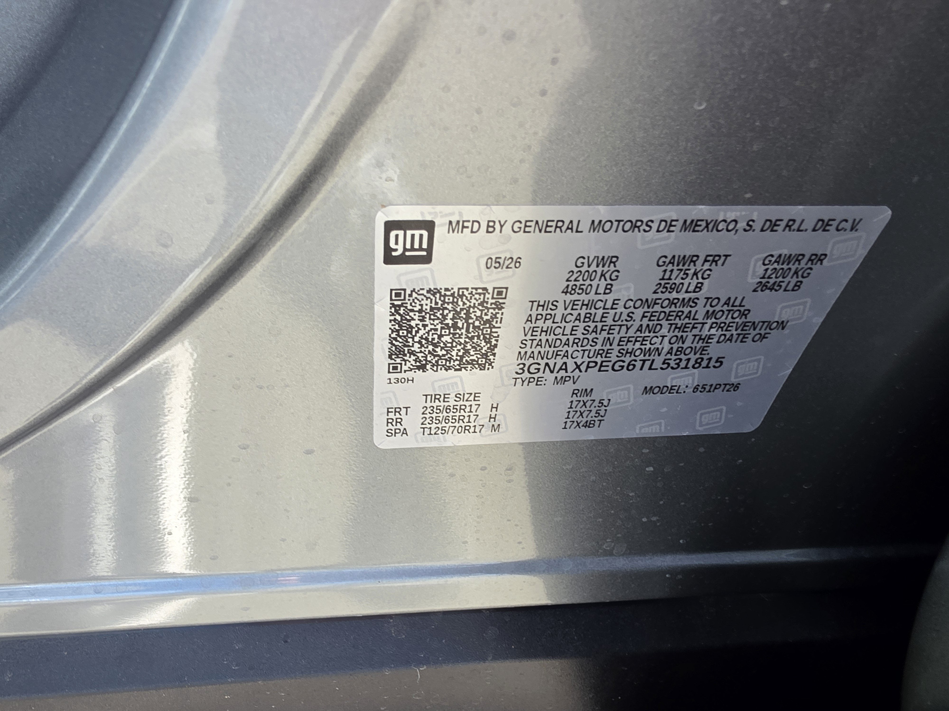 2026 Chevrolet Equinox LT