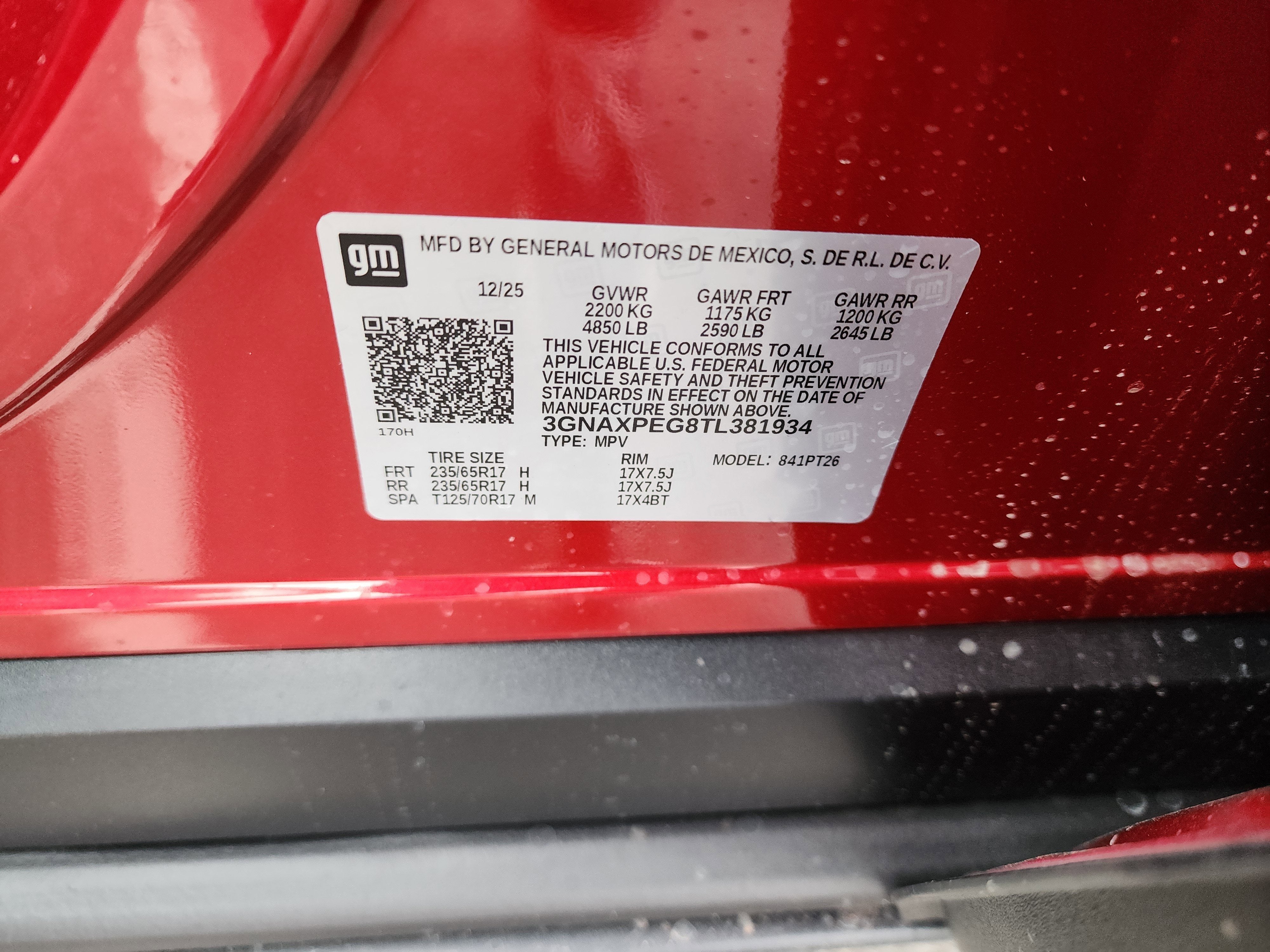 2026 Chevrolet Equinox LT