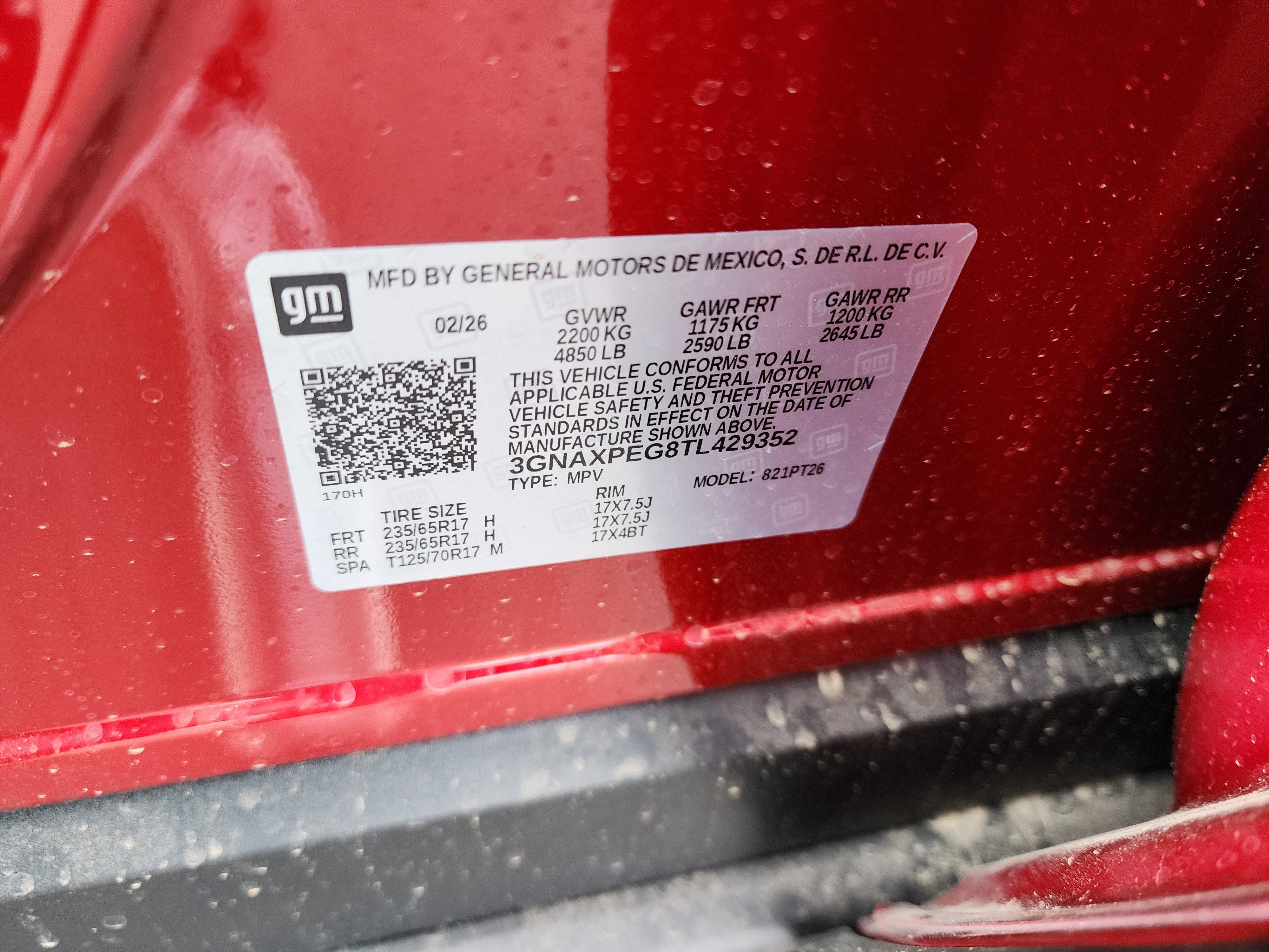 2026 Chevrolet Equinox LT