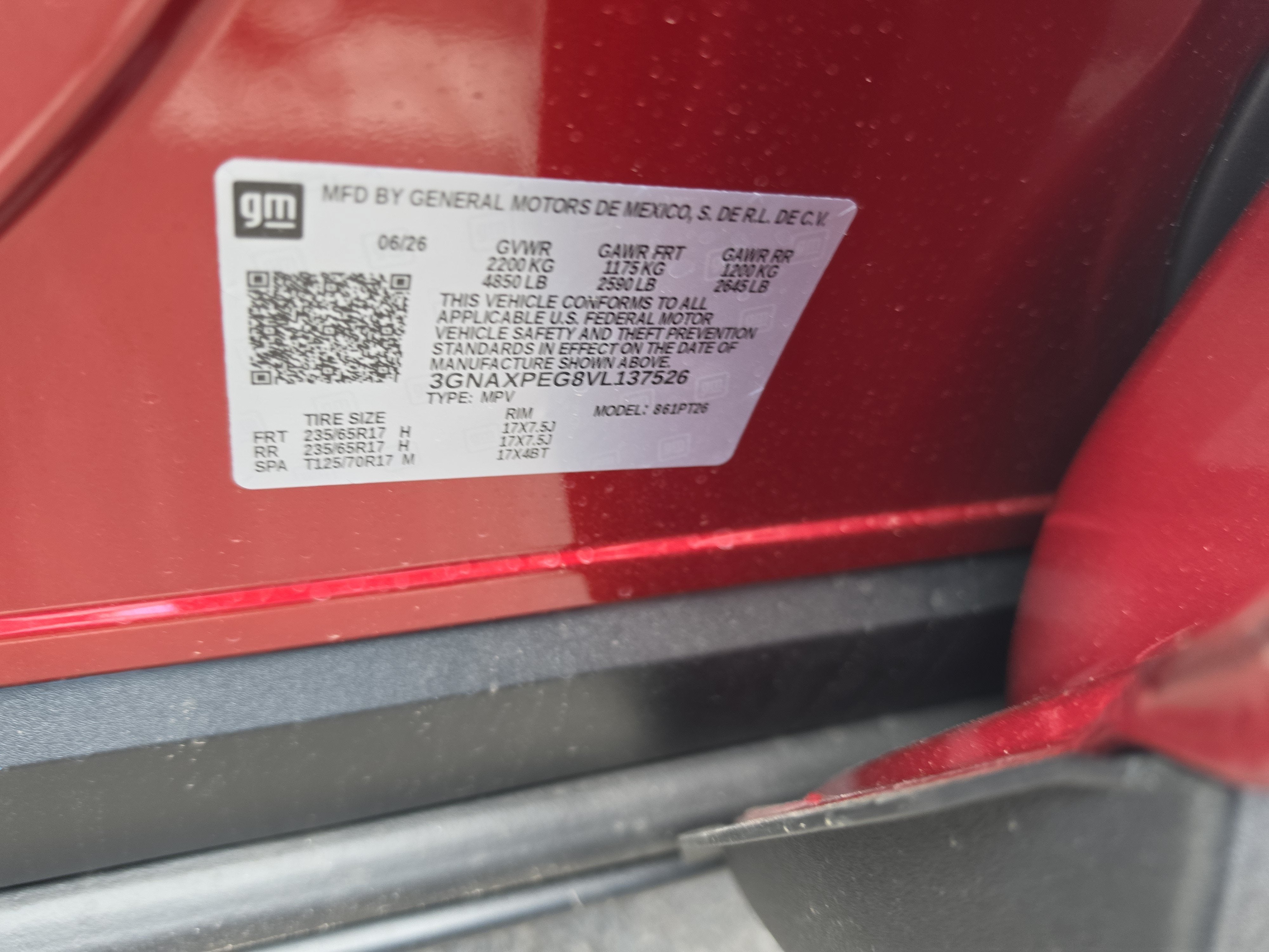 2027 Chevrolet Equinox LT