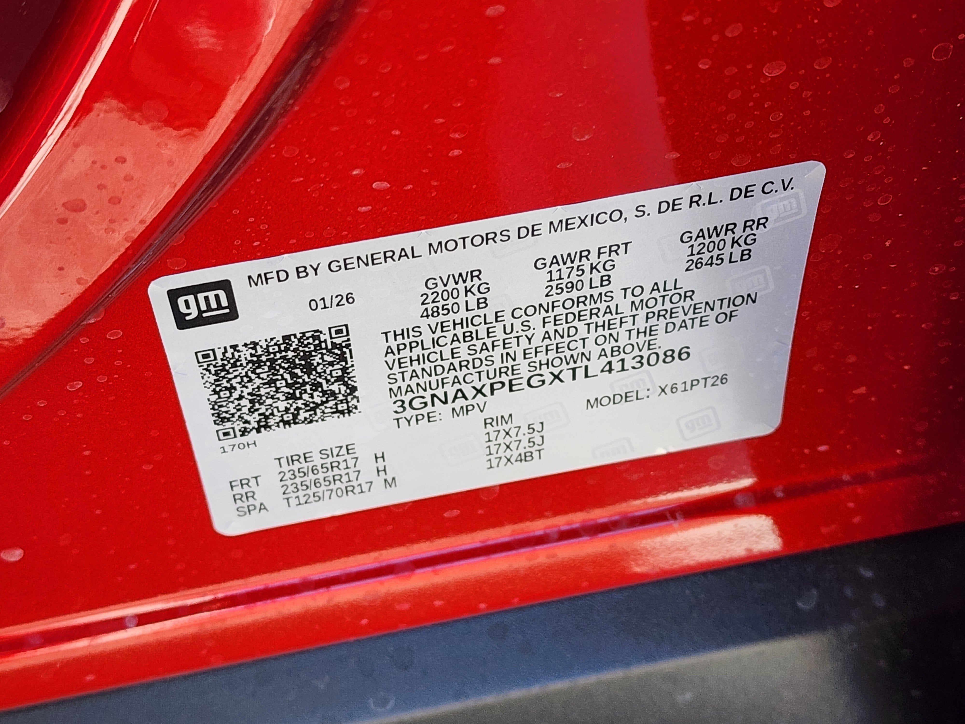 2026 Chevrolet Equinox LT