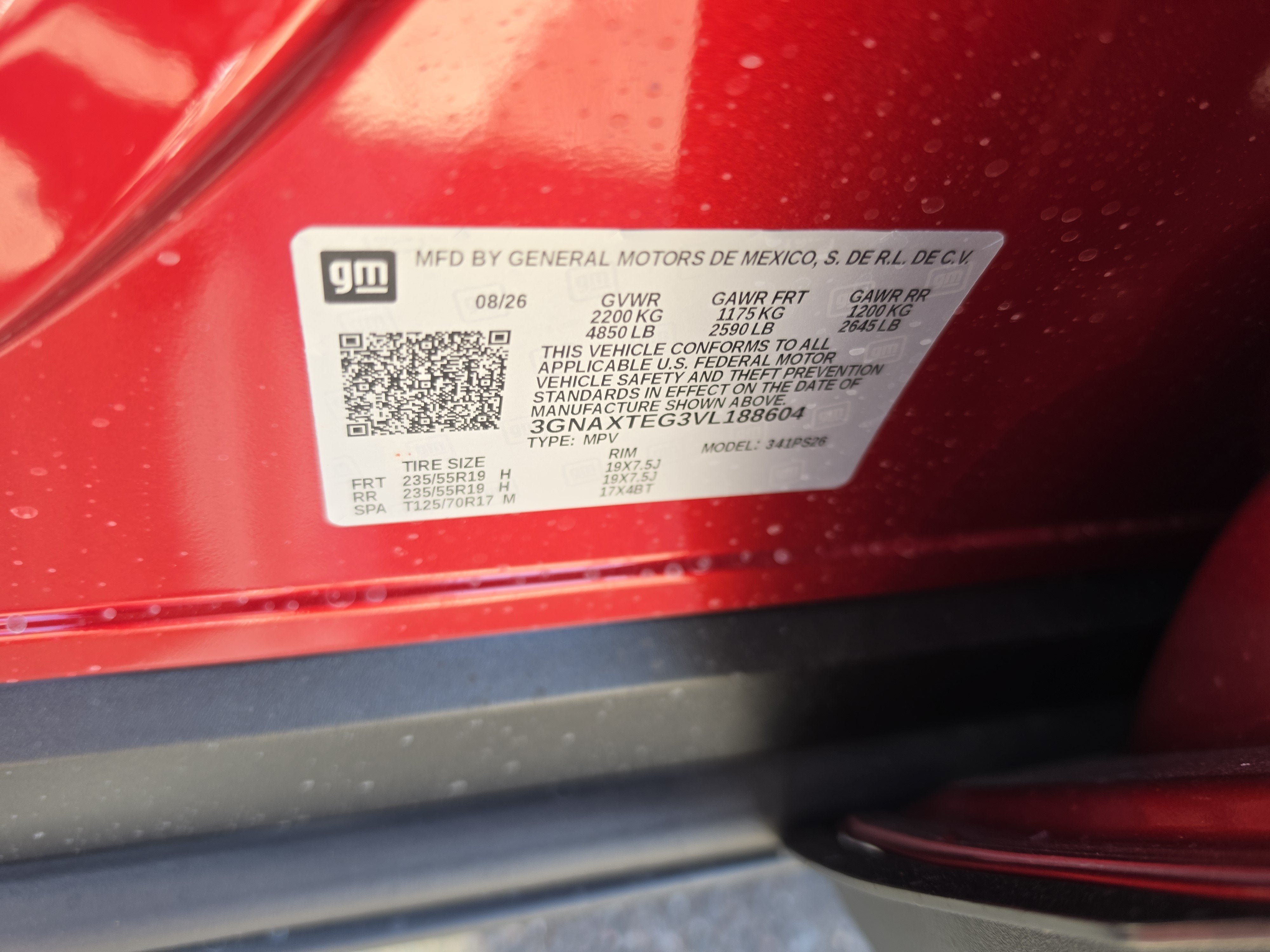 2027 Chevrolet Equinox RS