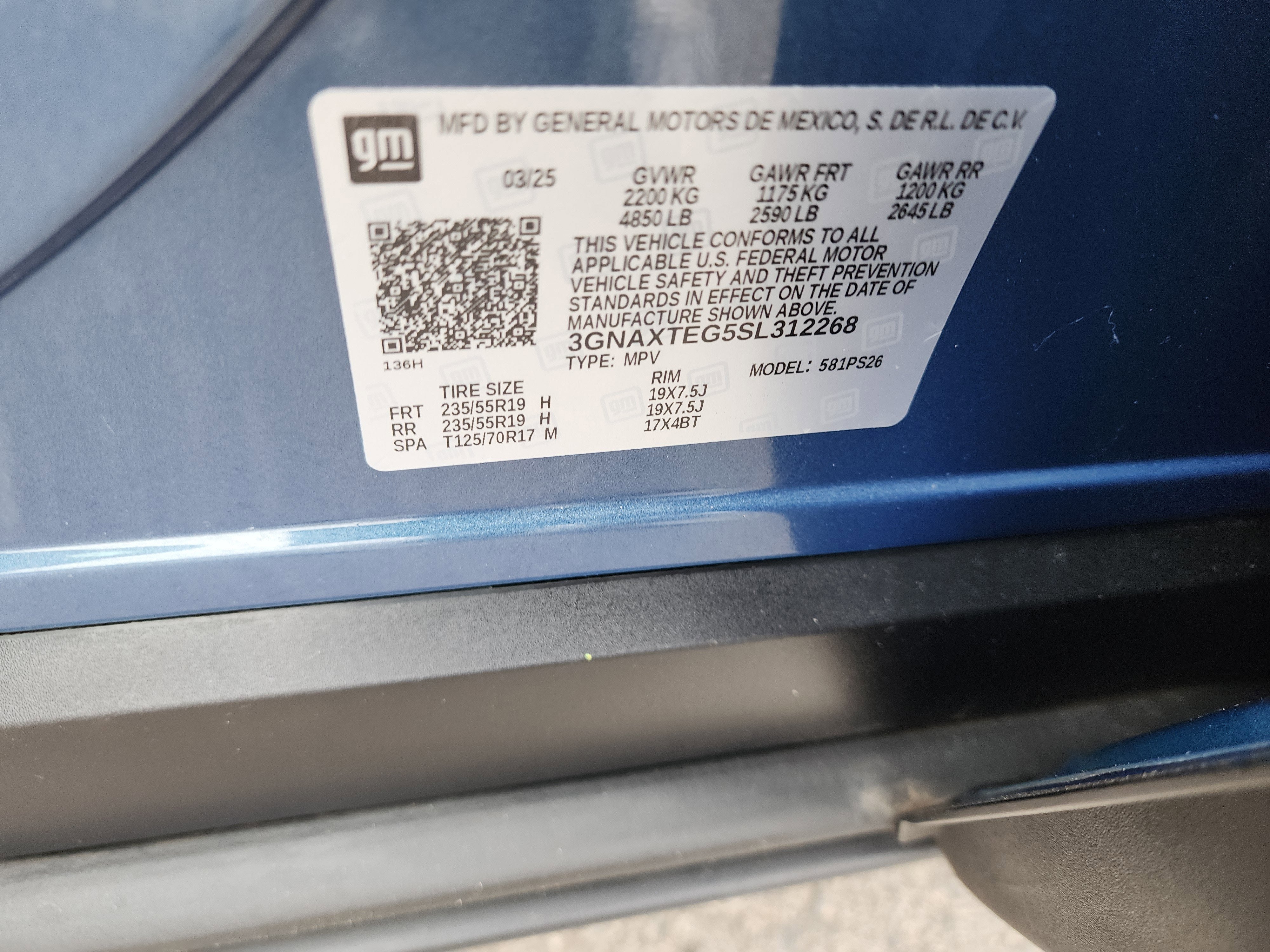 2025 Chevrolet Equinox RS