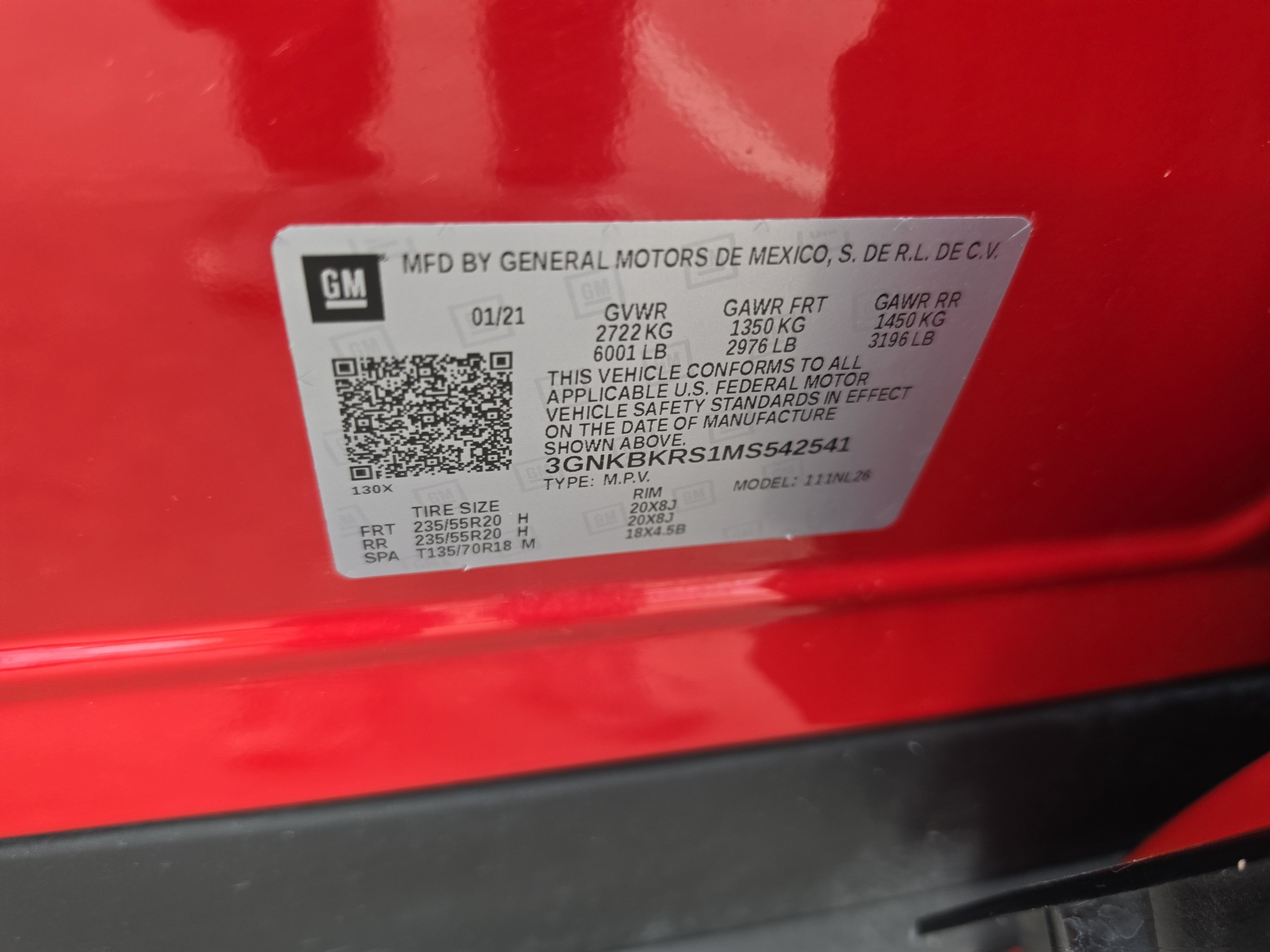 2021 Chevrolet Blazer RS