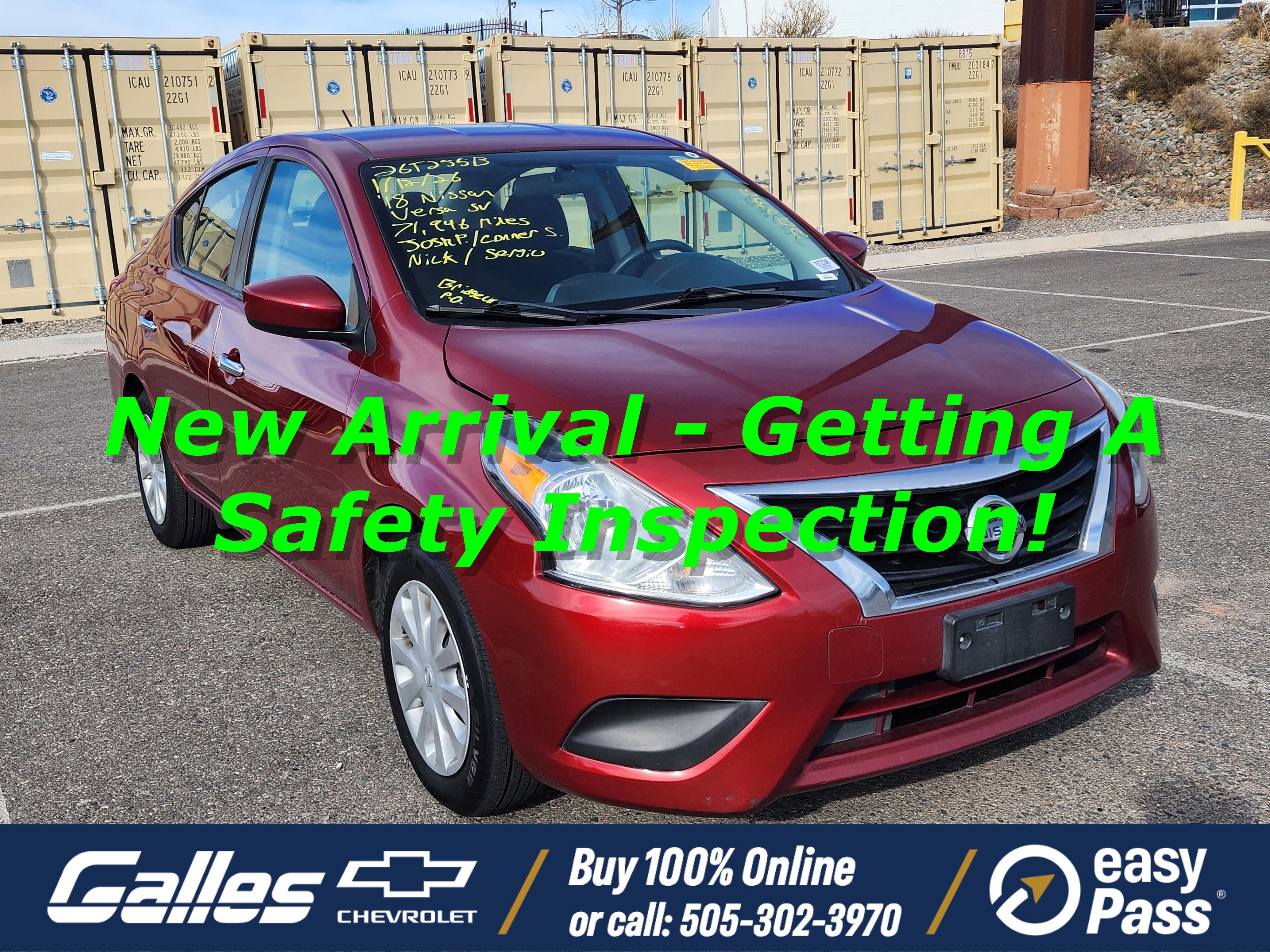 2018 Nissan Versa Sedan SV