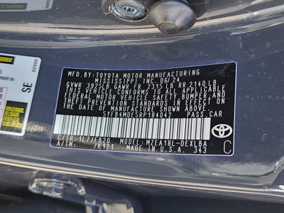 2024 Toyota Corolla LE