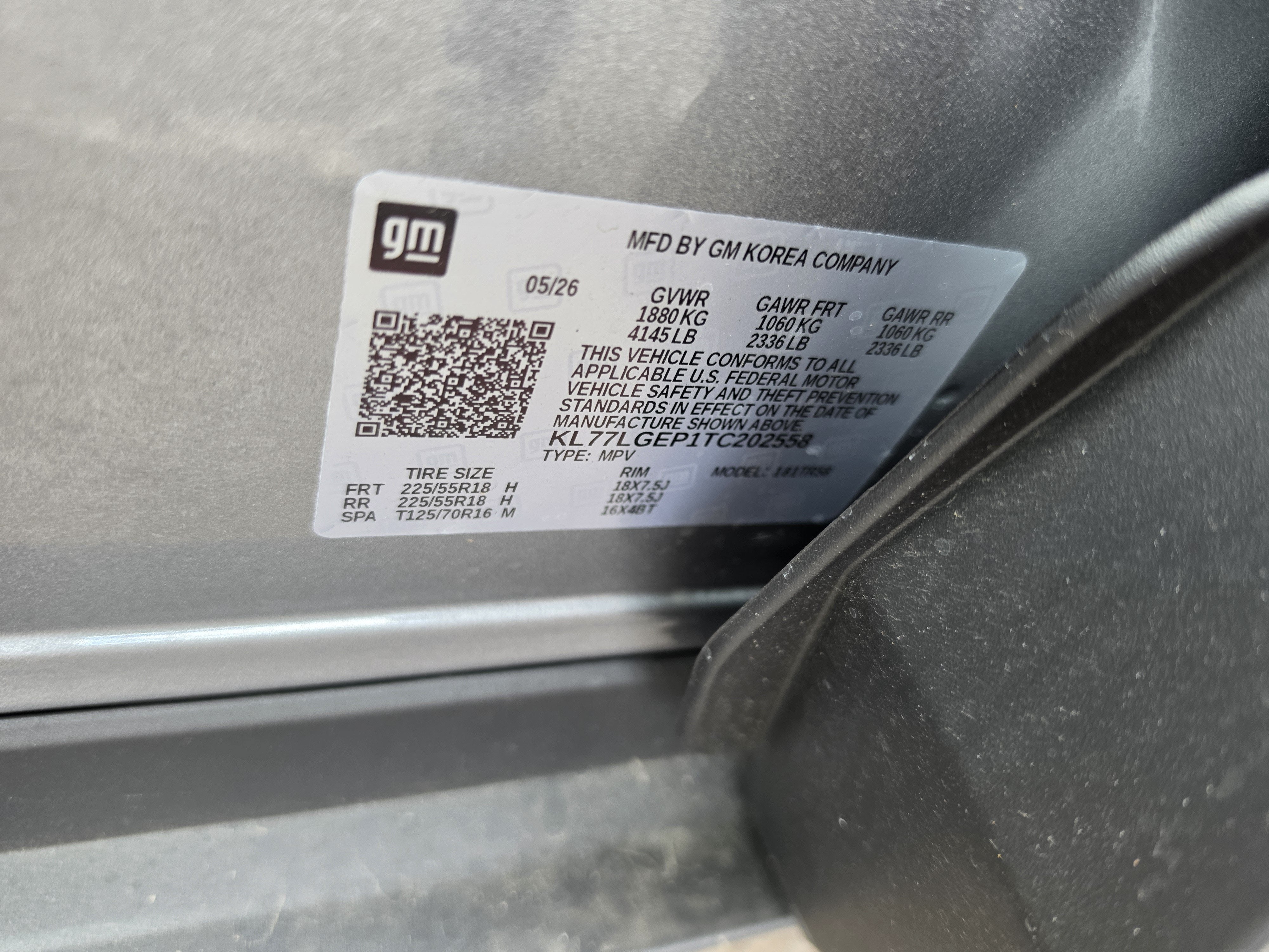 2026 Chevrolet Trax 1RS