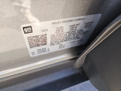 2026 Chevrolet Trax 1RS