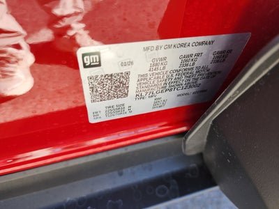 2026 Chevrolet Trax 1RS