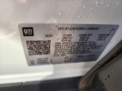 2026 Chevrolet Trax LT