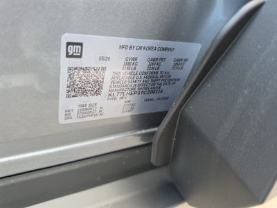 2026 Chevrolet Trax LT