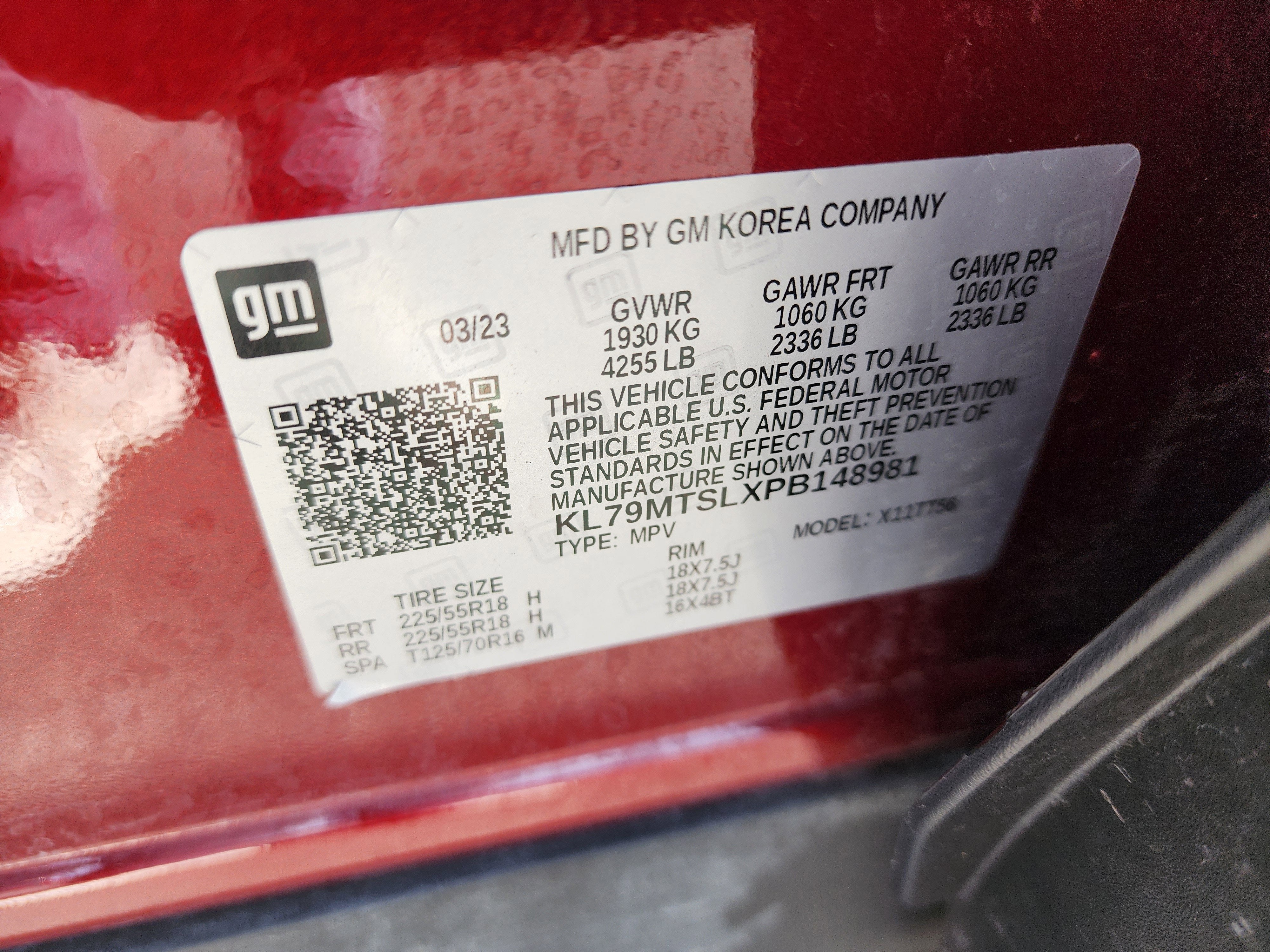 2023 Chevrolet Trailblazer RS